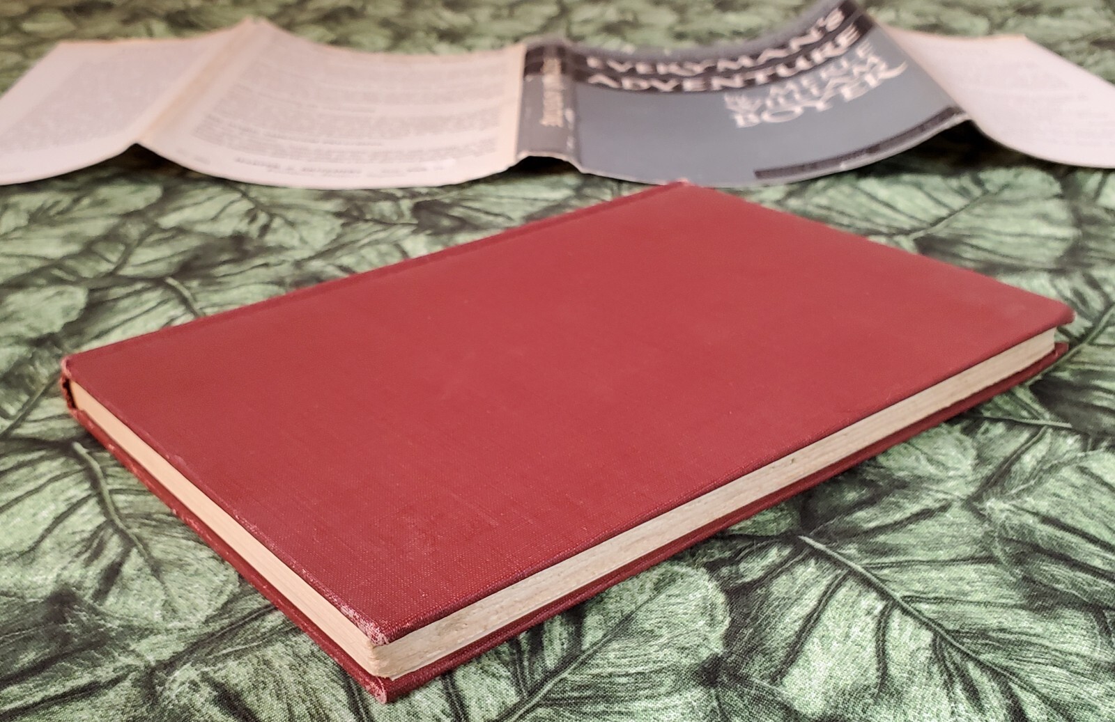 Everyman&rsquo;s Adventure by Merle William Boyer, 1947, HC/DJ
