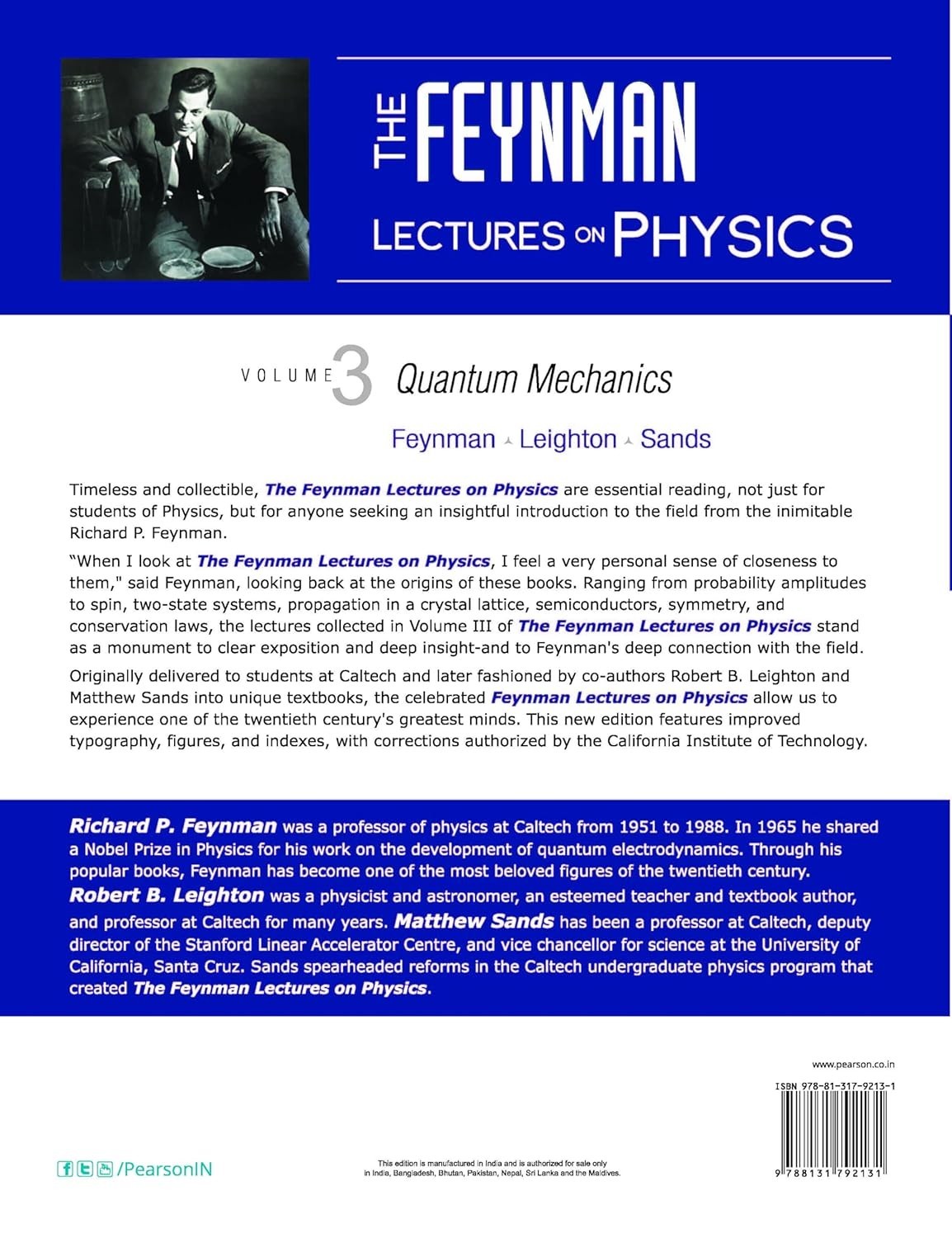 The Feynman Lectures on Physics: The Millenium Edition, Vol. 3 – Paperback