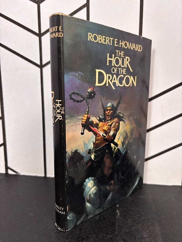 Hour of the Dragon Robert E Howard Conan the Barbarian Hyborian 1977 HC DJ VG