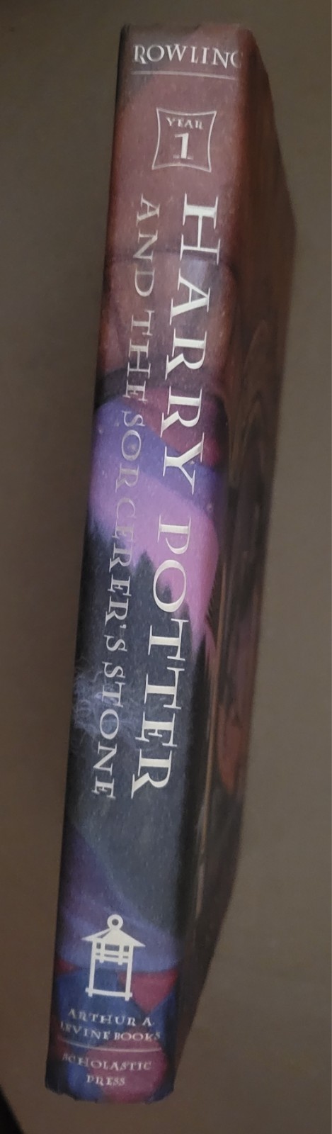 1998 1st US Edition Year 1 HARRY POTTER AND THE SORCERER&rsquo;S STONE J. K. Rowling