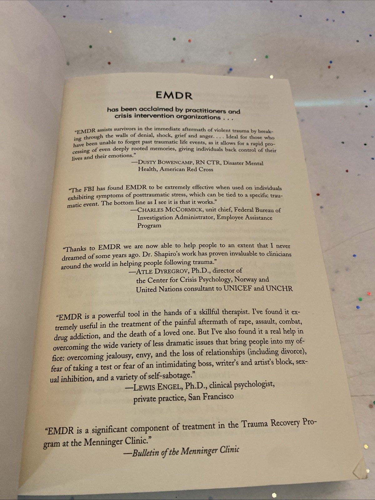 EMDR: The Breakthrough « Eye Movemen…, Forrest, Margot