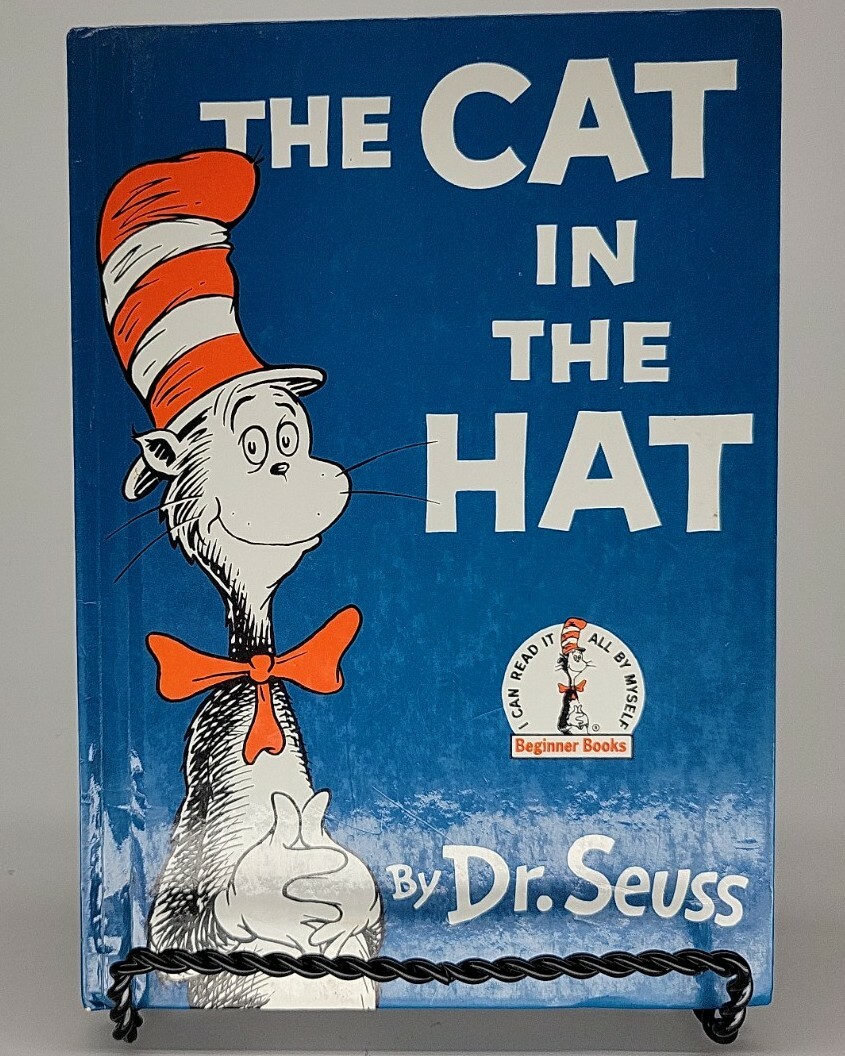 The Cat in the Hat Dr. Seuss VERY GOOD 7&Prime; x 9&Prime; Beginner Books