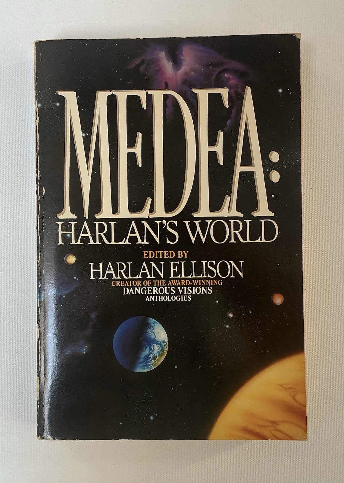 4 HARLAN ELLISON Books SLIPPAGE HC, MEDEA (Signed), DEATHBIRD & BEAST TPB OOP