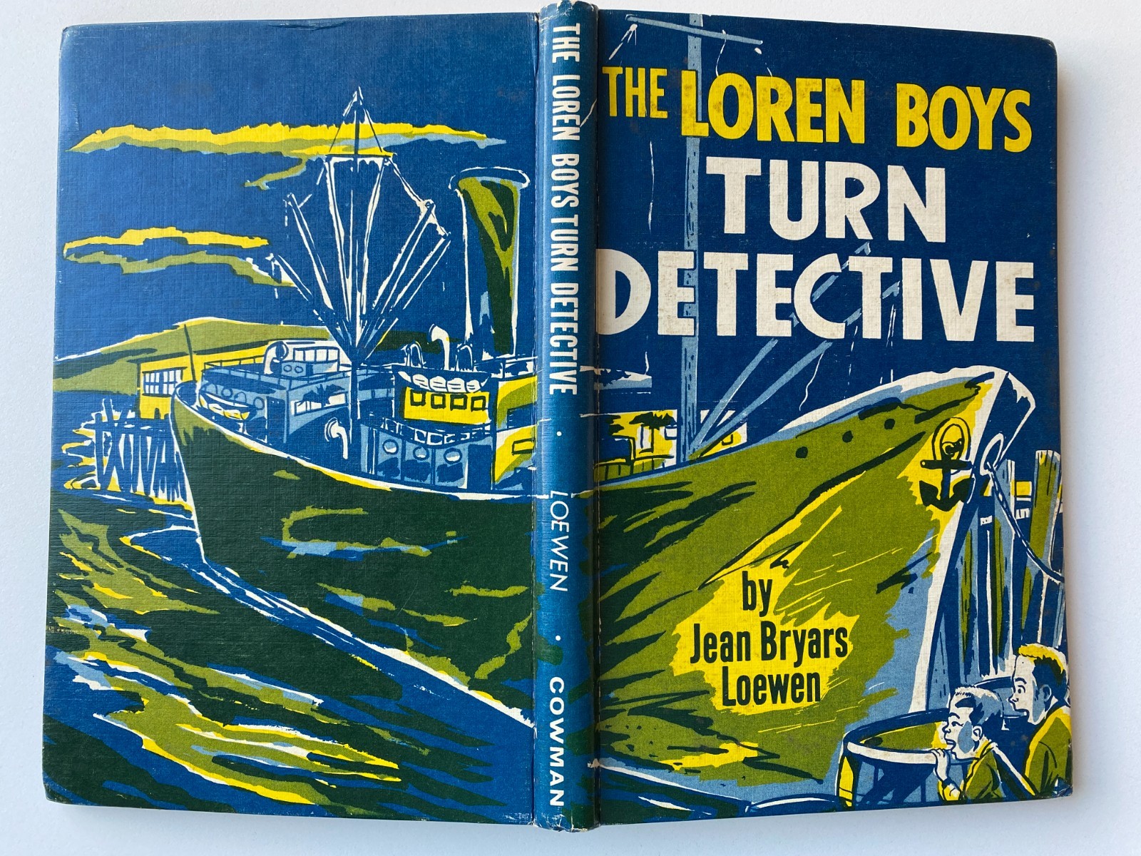 LOREN BOYS TURN DETECTIVE~Jean Loewen~1963 HC~CHILDREN&rsquo;S CHRISTIAN STORY~