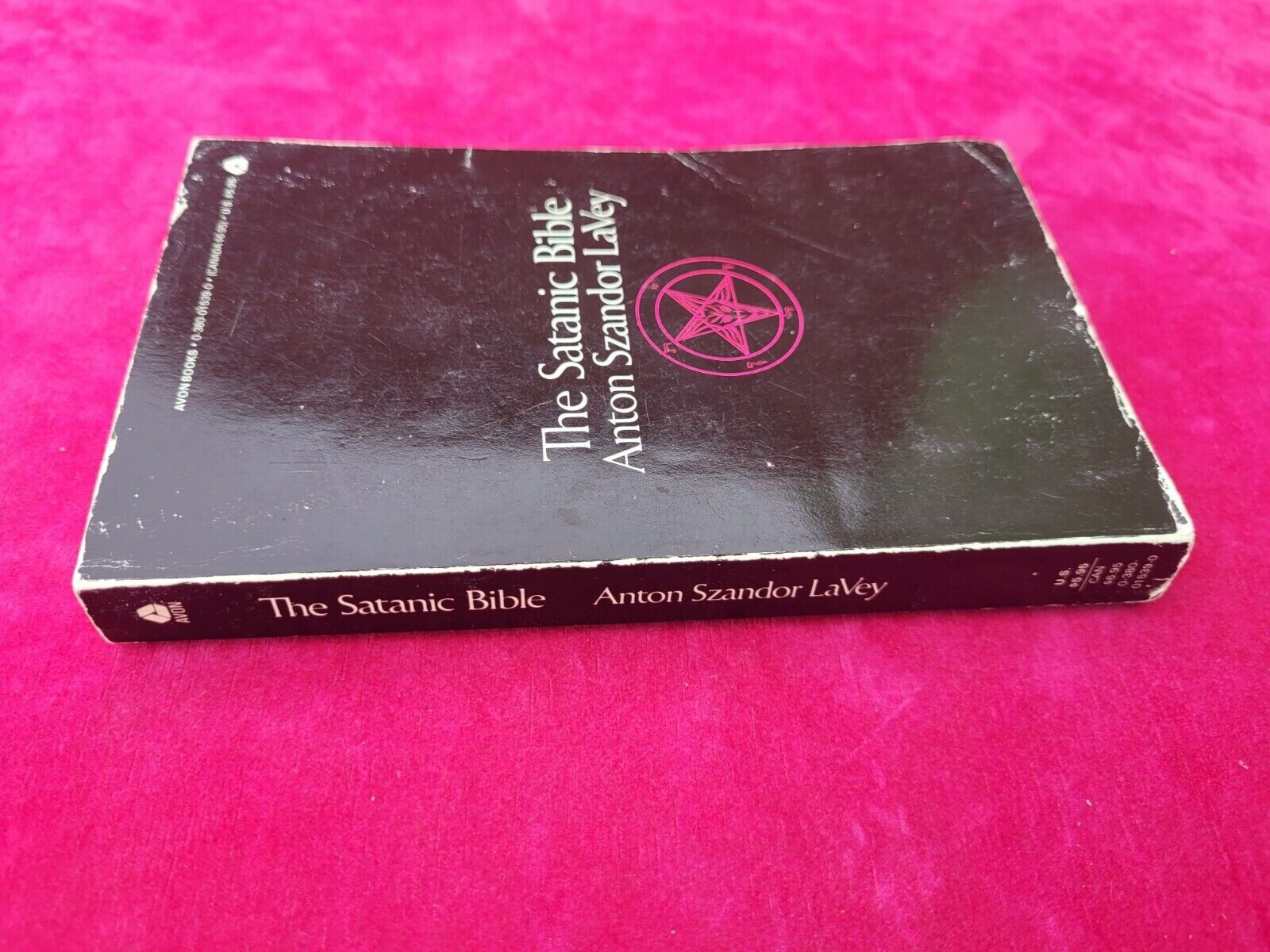The Satanic Bible Anton LaVey Satanism 1st Edition 31st Printing Canada VTG 80s