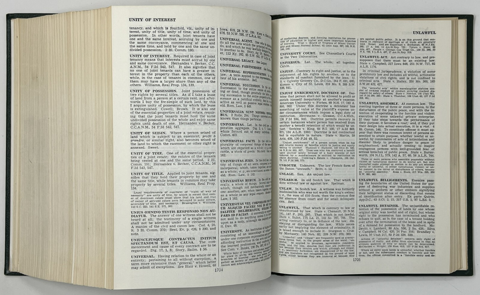 Black&rsquo;s Law Dictionary: Revised 4th Ed./12th Print by Henry Black – 1975 HC West