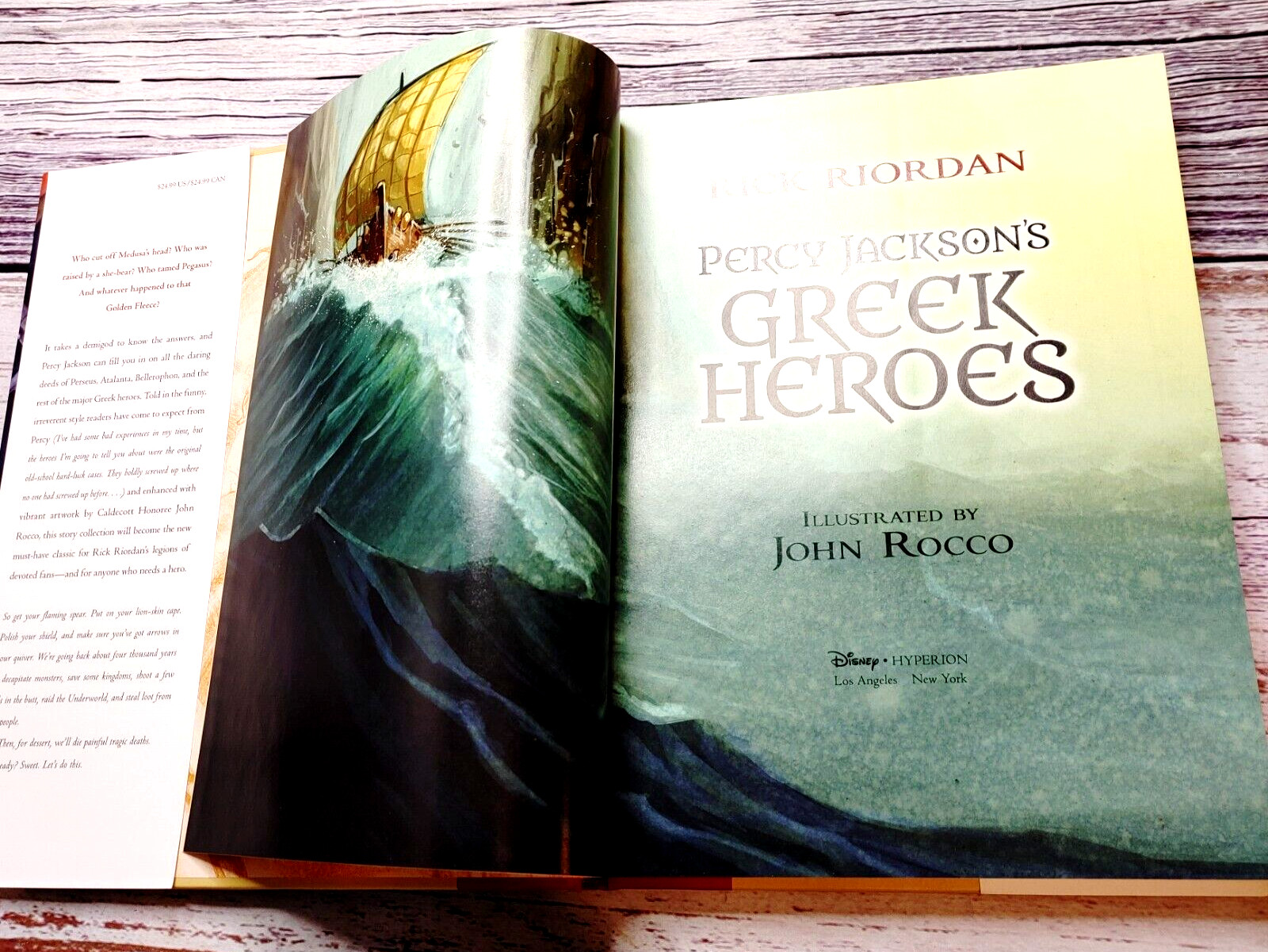 Percy Jackson&rsquo;s Greek Heroes by Rick Riordan 2015 Hardcover 1st Ed/Exclusive.