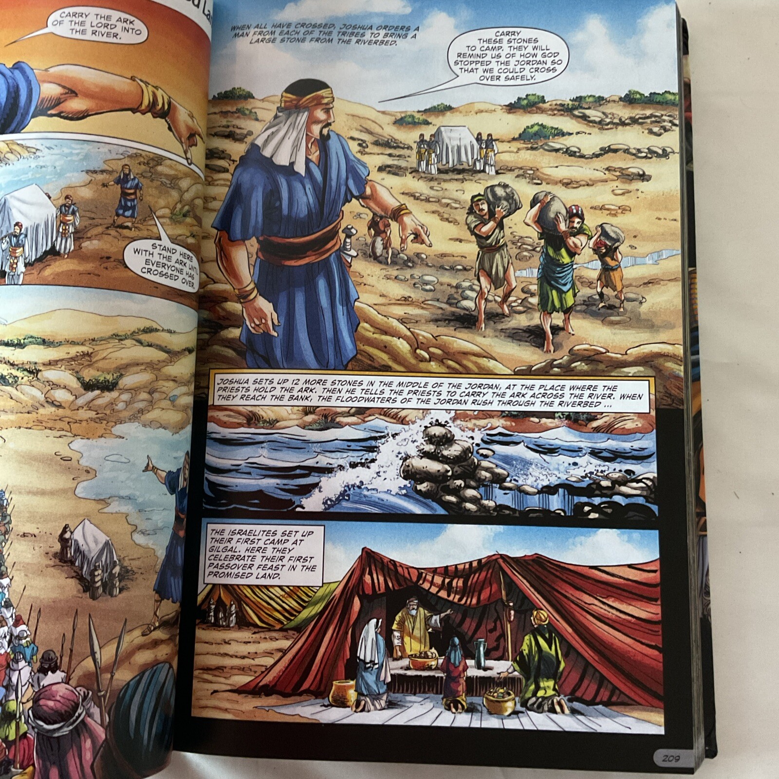 The Action Bible: God&rsquo;s Redemptive Story by Sergio Cariello HC 2020 David C Cook