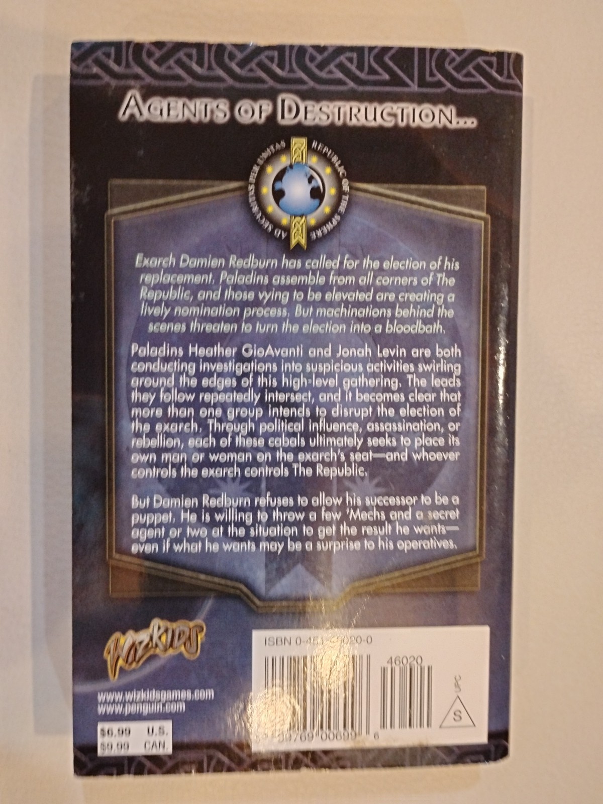Mechwarrior Dark Age Book  » The Scorpion Jar  » Jason M. Hardy VG Condition