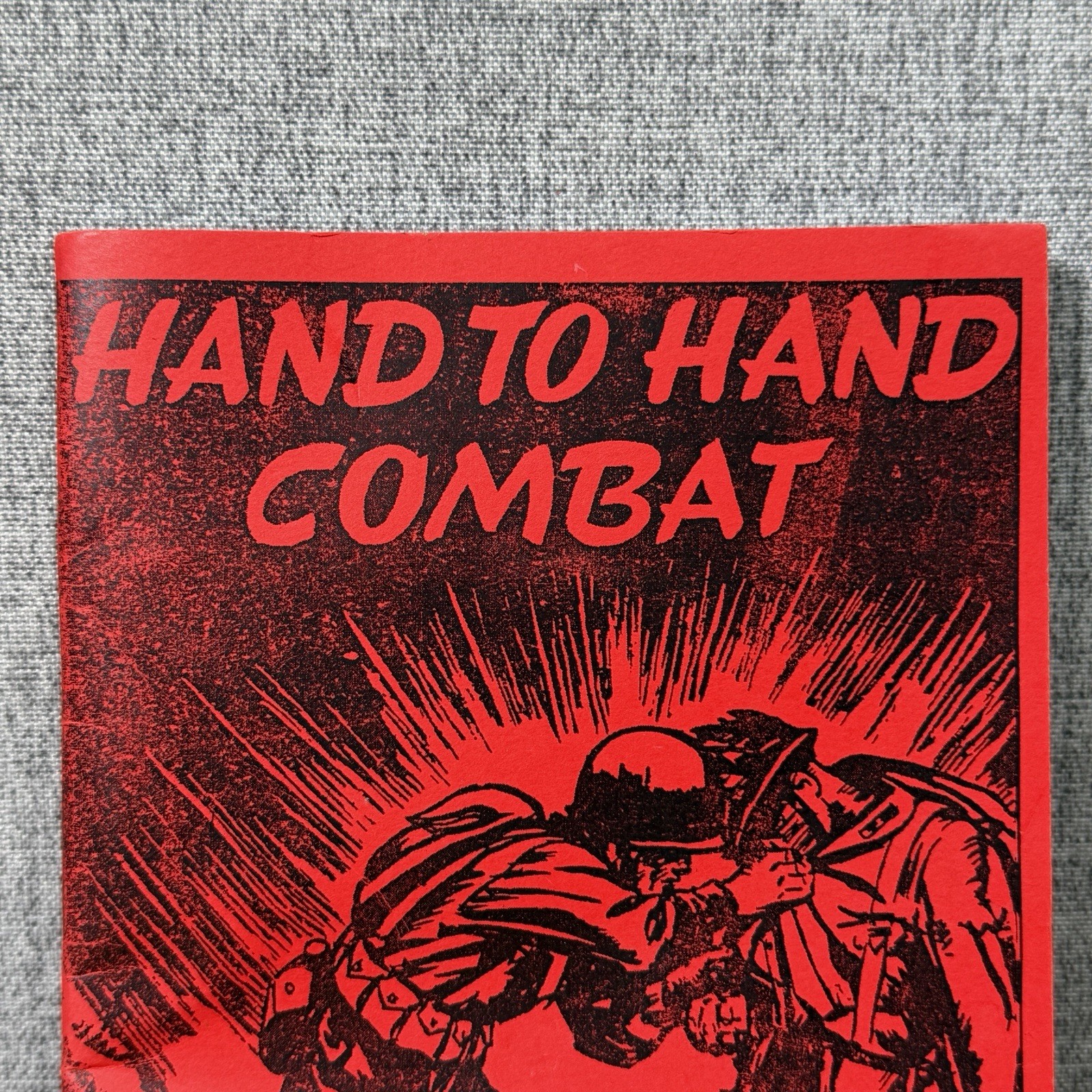 Original Hand to Hand Combat by Francois D&rsquo;Eliscu Last Word Press Pamphlet Book