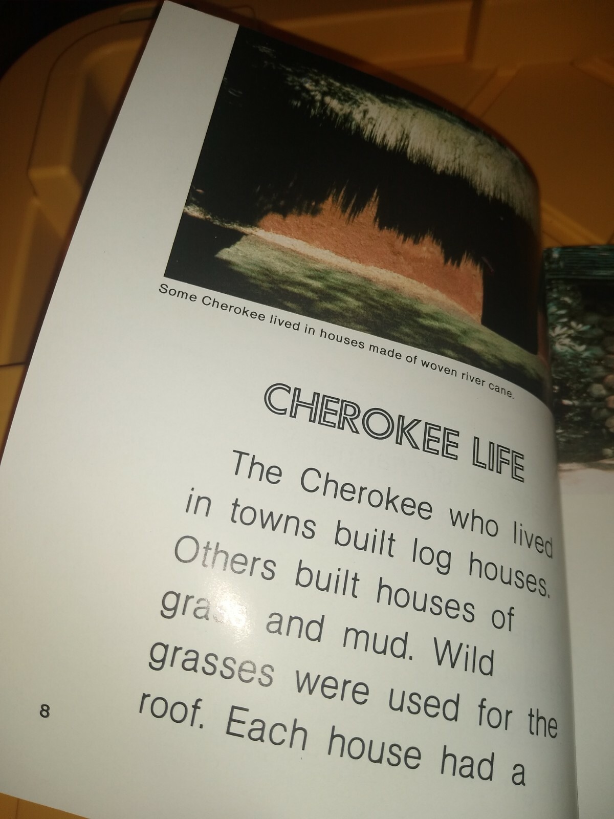 Very rare The Cherokee 1985 book children&rsquo;s book a new true book 47 pages