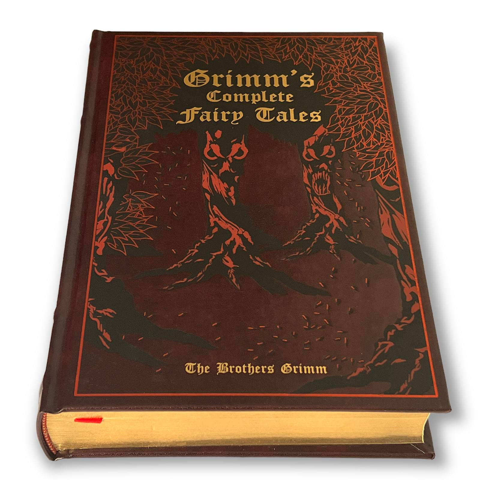 New GRIMM&rsquo;S COMPLETE FAIRY TALES Deluxe Leather Bound Classics by Margaret Hunt