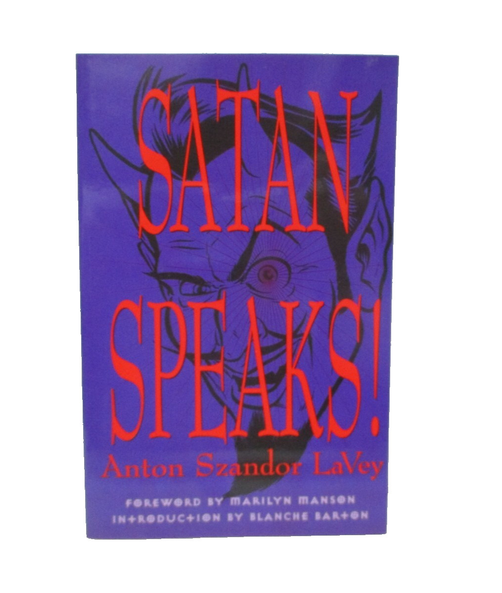 Satan Speaks! by Anton Szandor LaVey 1998 softcover occult book