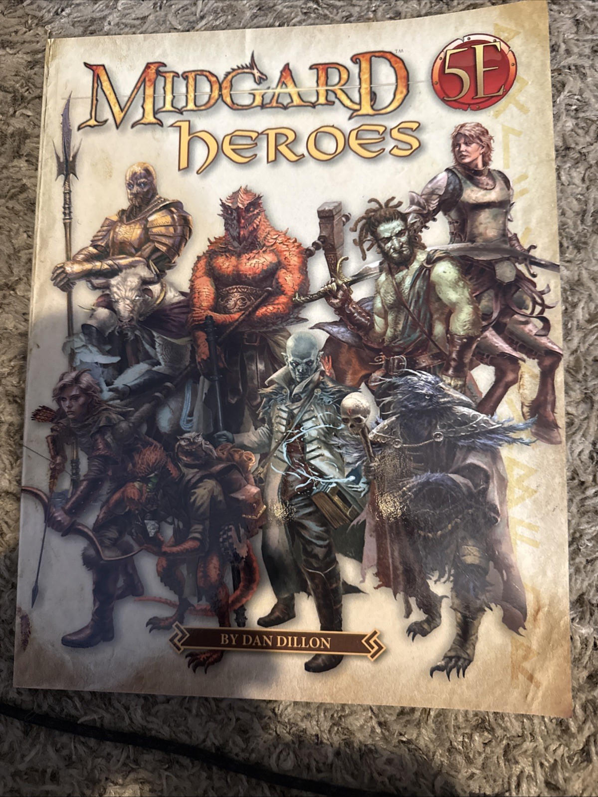 MIDGARD HEROES: NEW HEROES FOR 5TH EDITION By Dan Dillon **BRAND NEW**