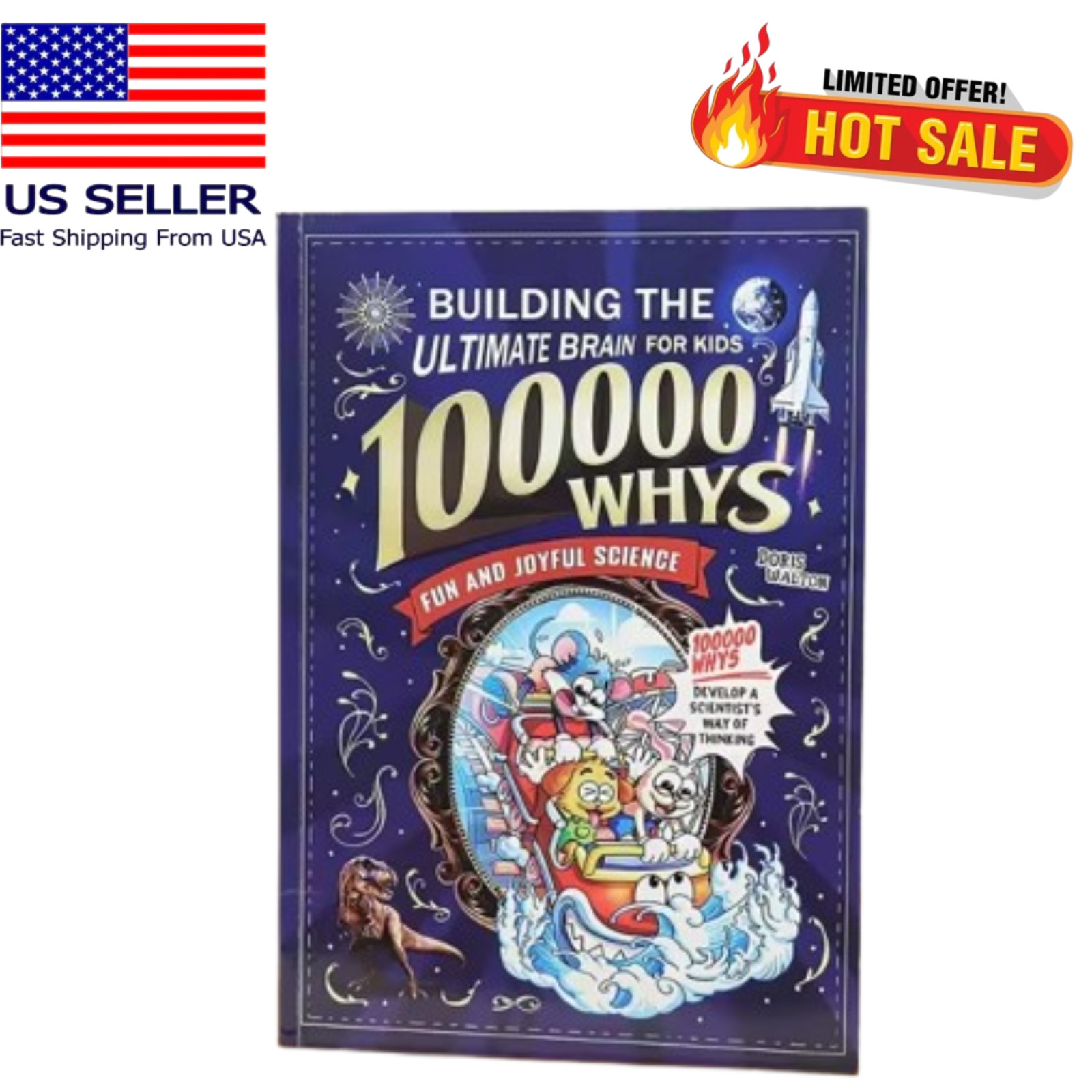 Children&rsquo;s Encyclopedia Whys 100,000 Kids Book JQ Paperback