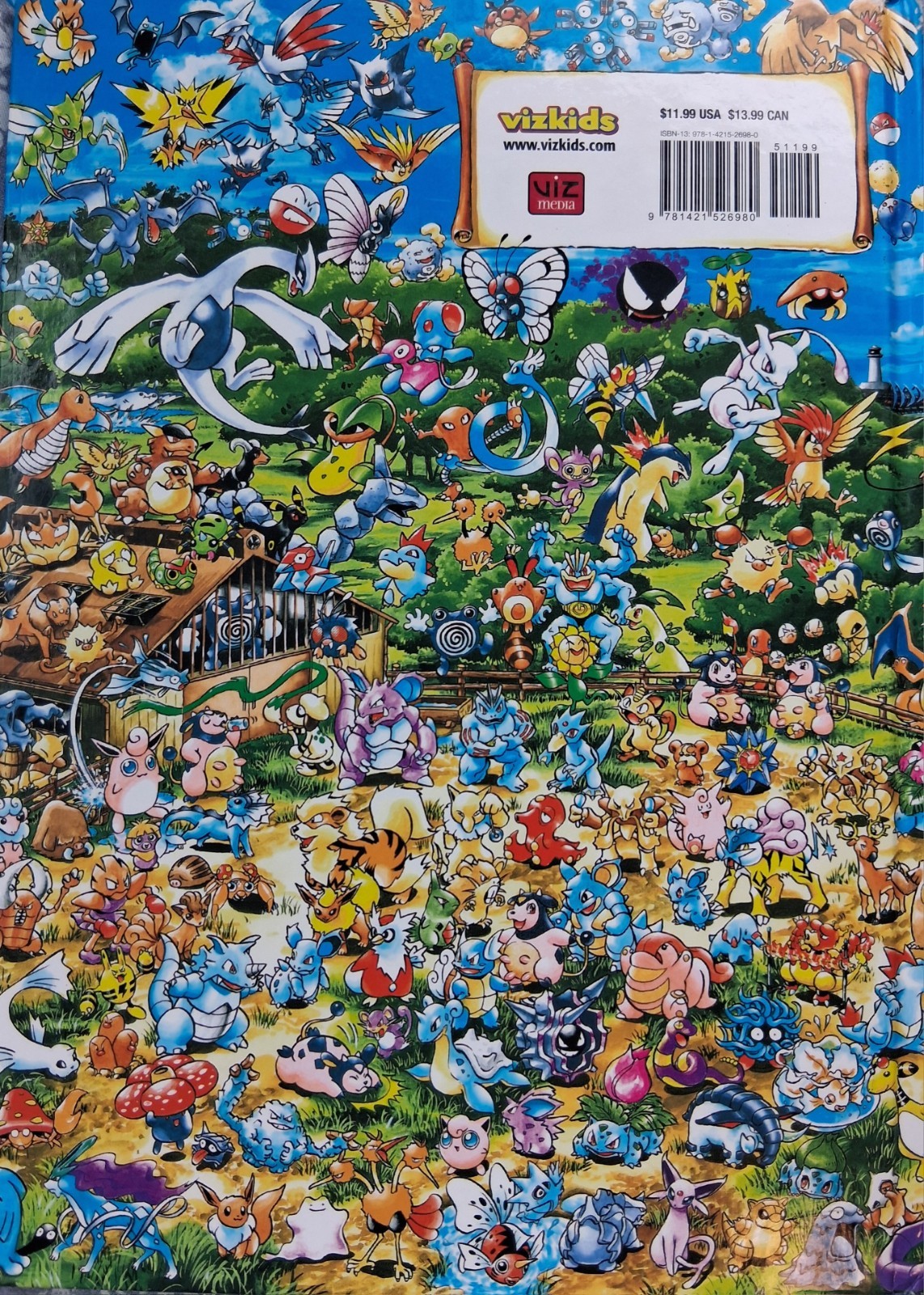 Pair of « Let&rsquo;s Find Pokemon! » Hardcover GOLD & SILVER / SPECIAL COMPLETE EDITION