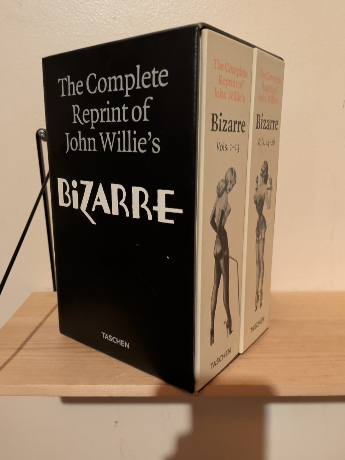 Complete Reprint of John Willie&rsquo;s Bizarre Taschen Hardcover Box Set 2 Books