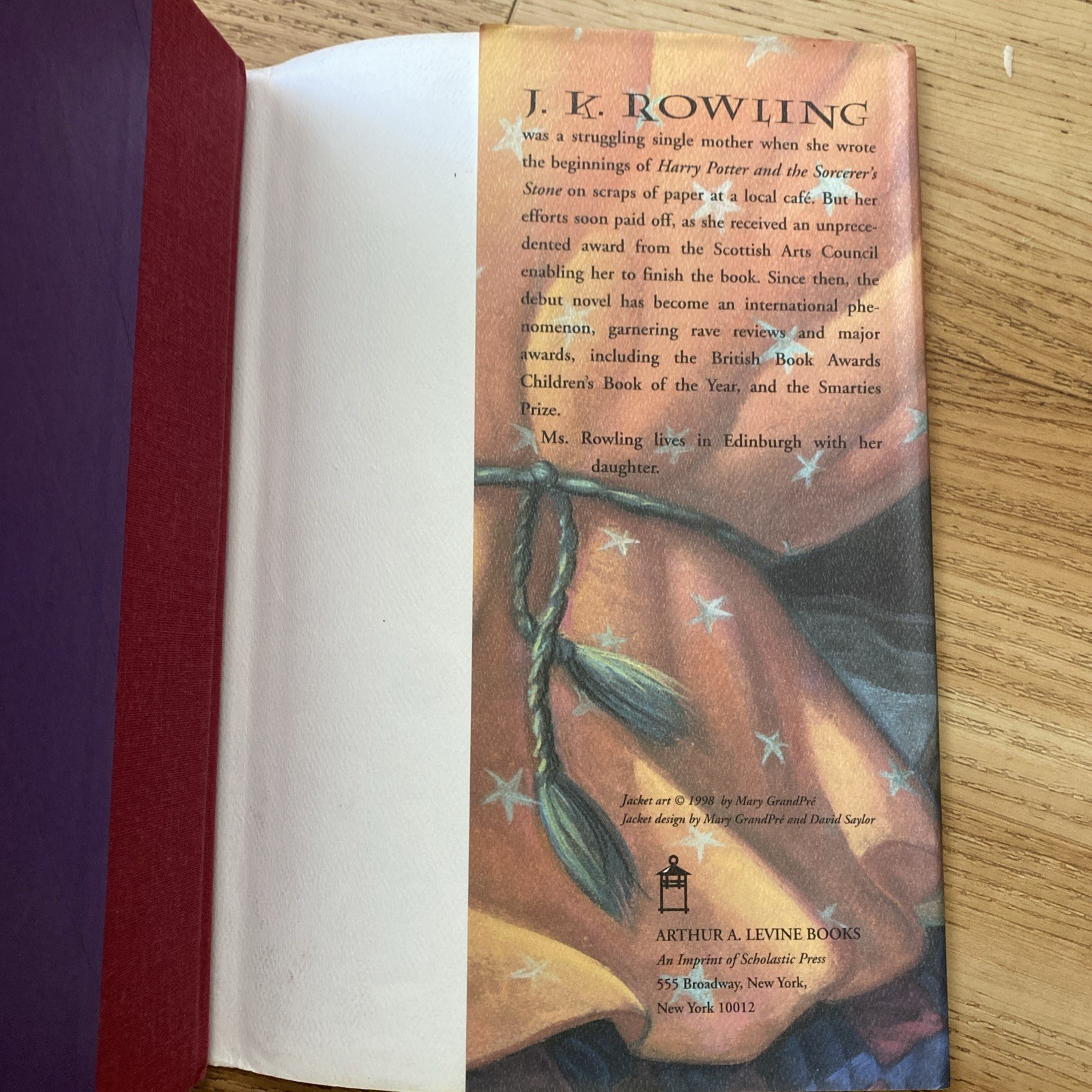Harry Potter and the Sorcerer&rsquo;s Stone by J. K. Rowling 1st American Edition 1998