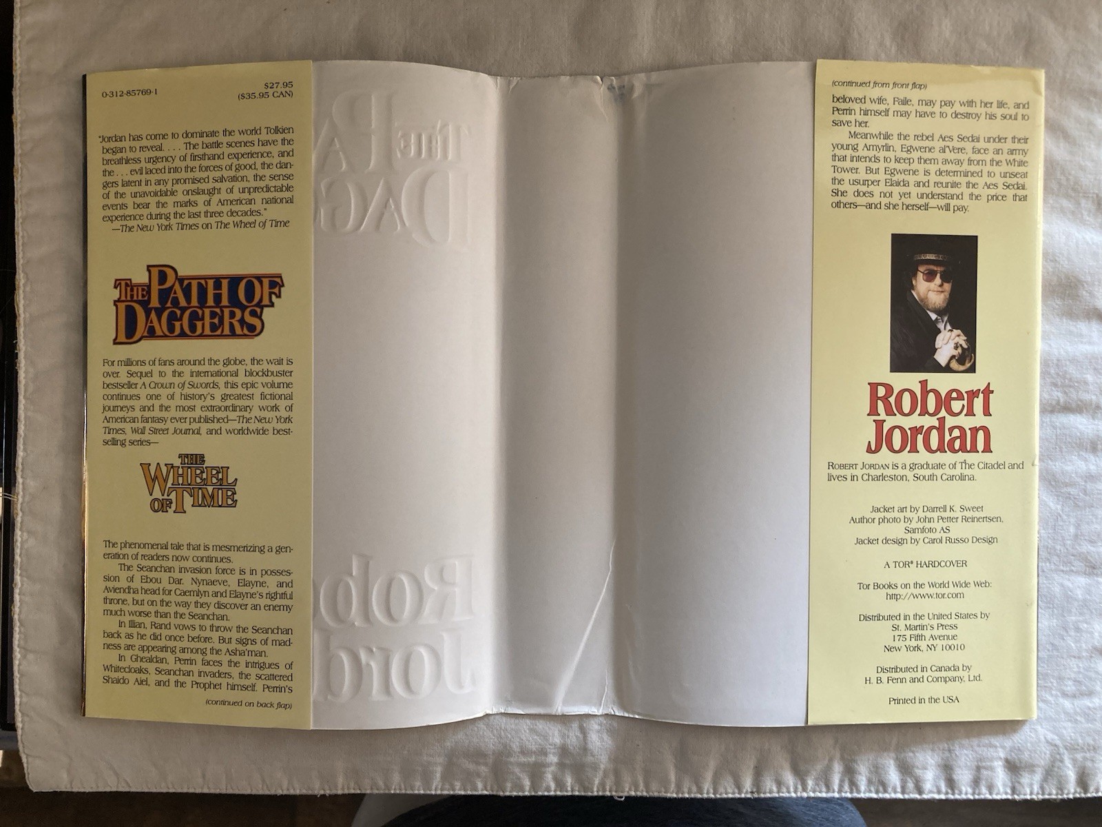 The Path of Daggers by Robert Jordan – 1st Edition/1st Print HC! – Wheel of Time
