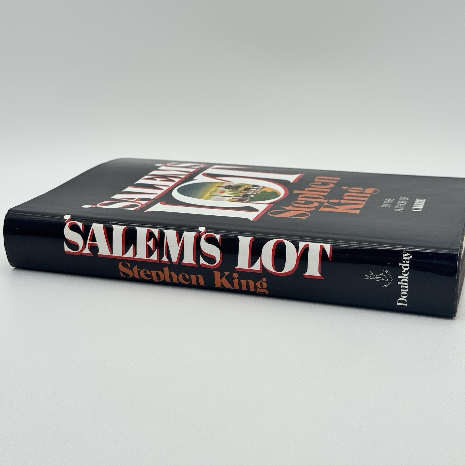 SALEM&rsquo;S LOT by Stephen King HC DJ Doubleday 1975 Black Cover