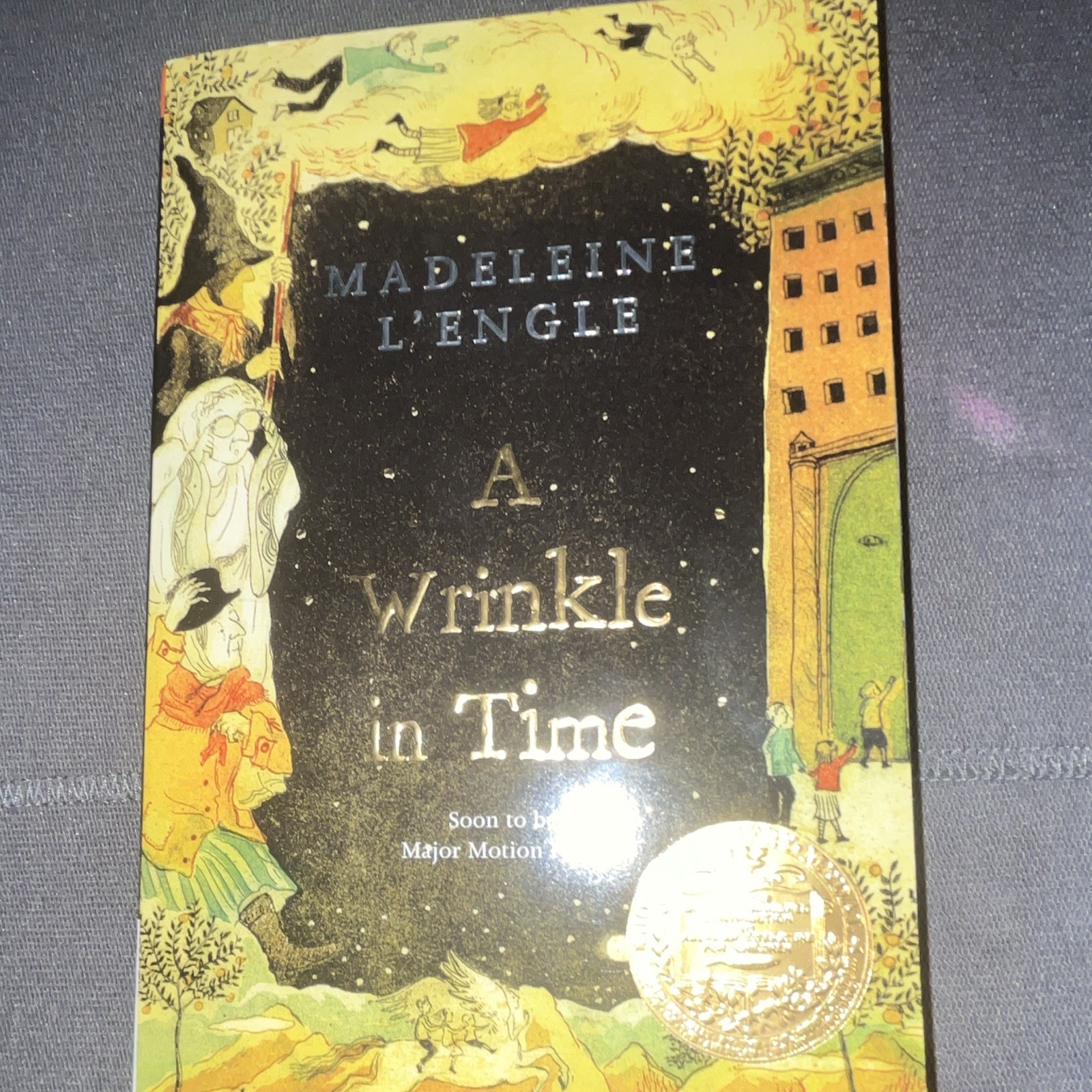 Madeleine L&rsquo;Engle A Wrinkle in Time (Time Quintet) PB 2007 Square Fish Movie