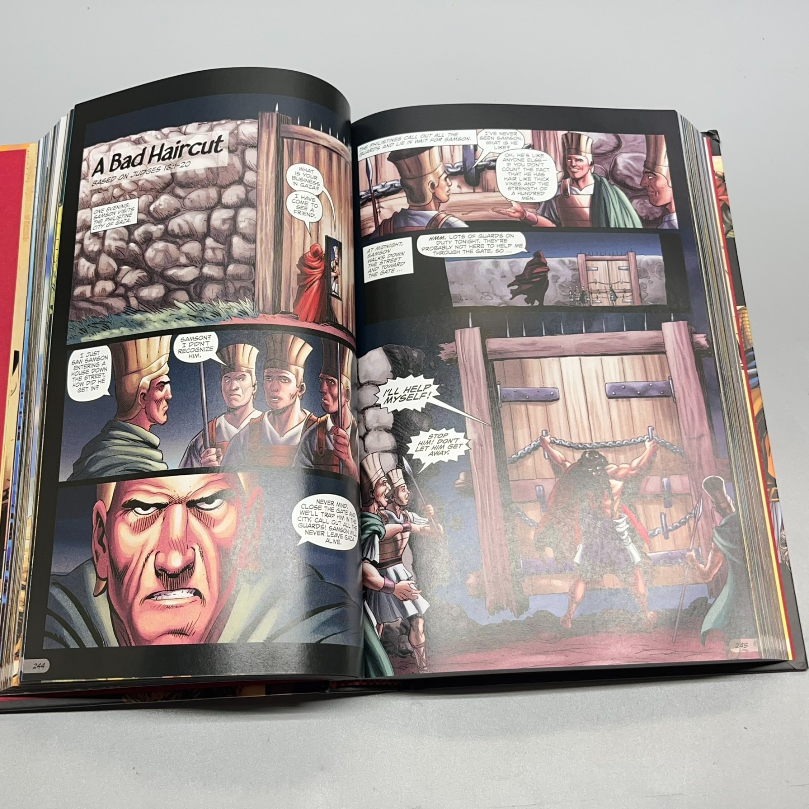 The Action Bible God&rsquo;s Redemptive Story Illust Sergio Cariello 2020 1st Edition