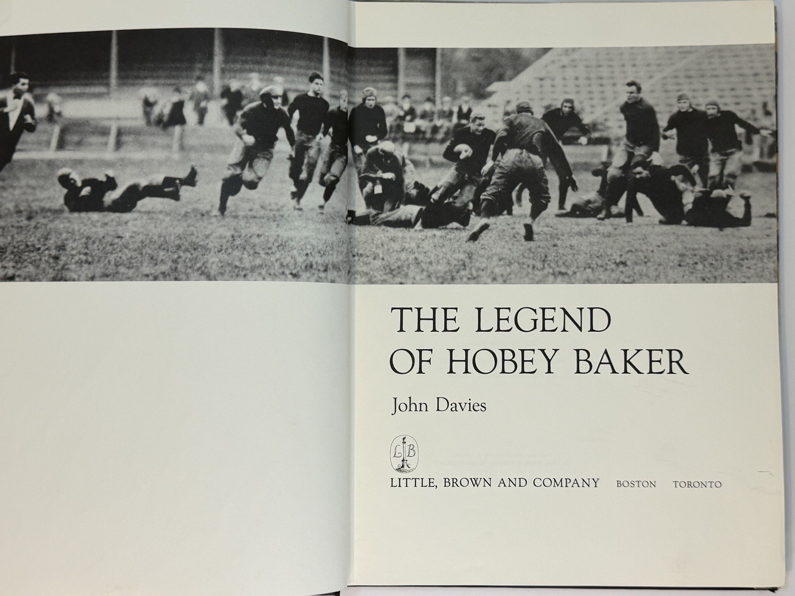 Rare Signed 1966 1st « Legend of Hobey Baker » – Princeton Alums + MLB! 🏒⚾📖