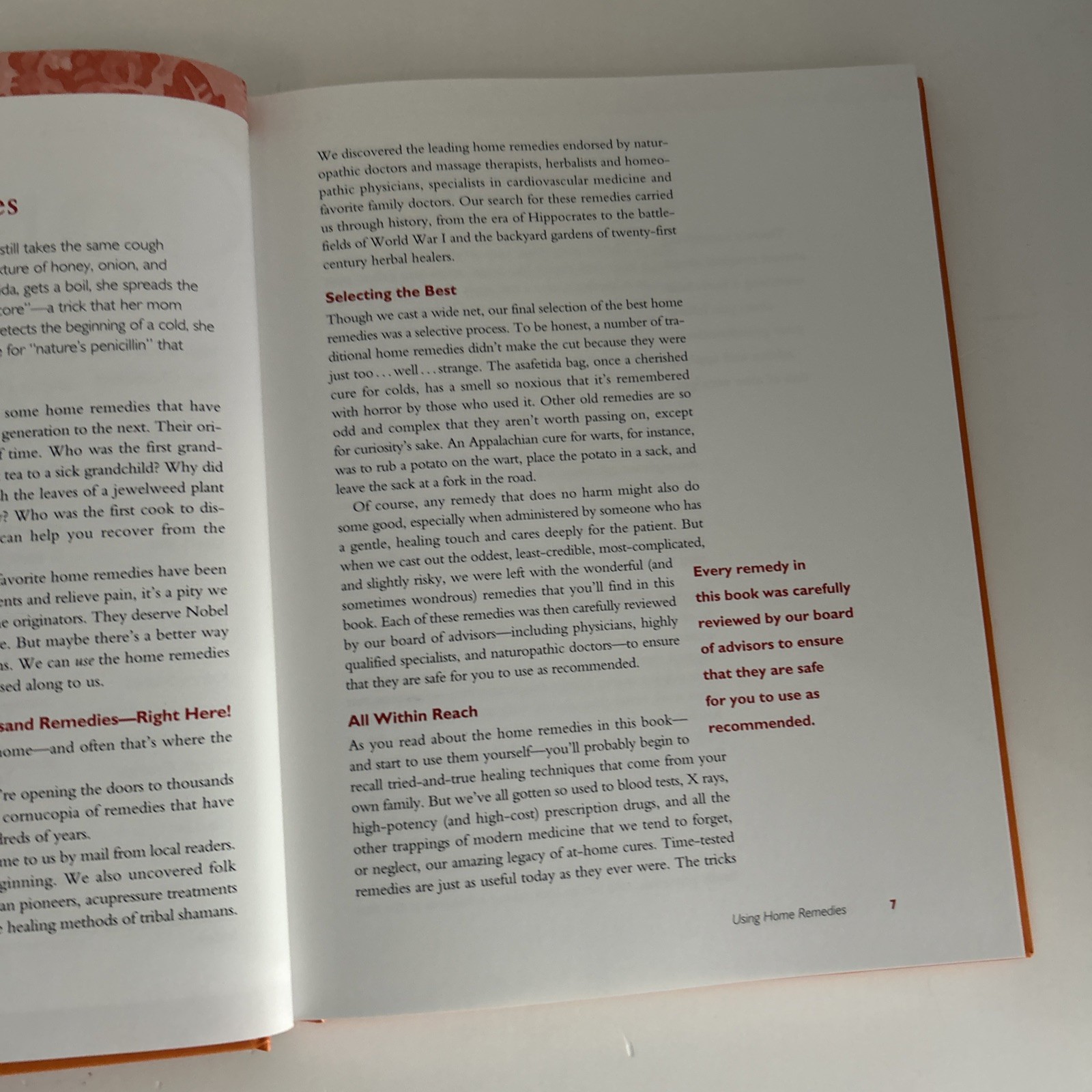 Reader&rsquo;s digest: Home Remedies – Hardcover – VERY GOOD