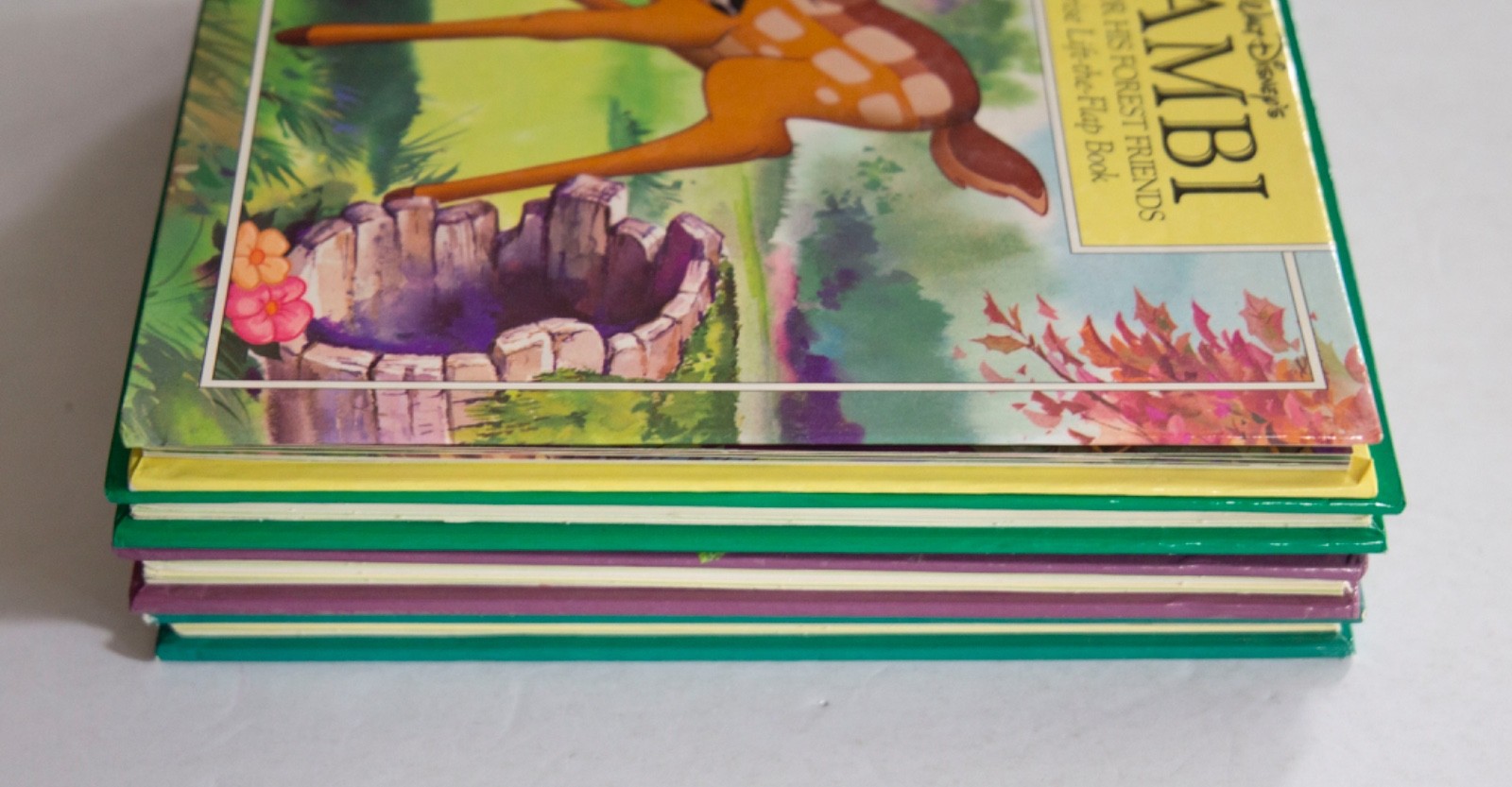 Lot of 4 Peek and Find Books- Disney & Maurice Pledger-1990&rsquo;s-LN
