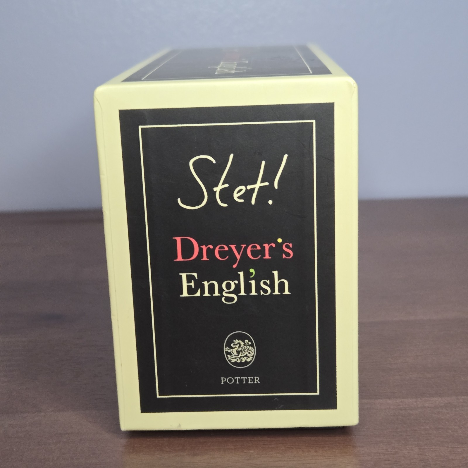 STET! Dreyer&rsquo;s English : A Game for Language Lovers – Grammar Trivia Card Game