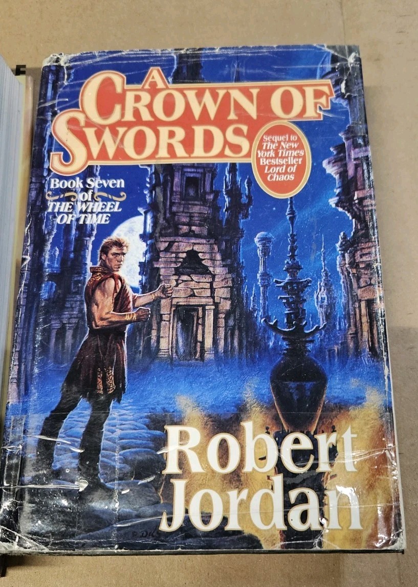 Lot of 6 Wheel of Time HC Books Robert Jordan