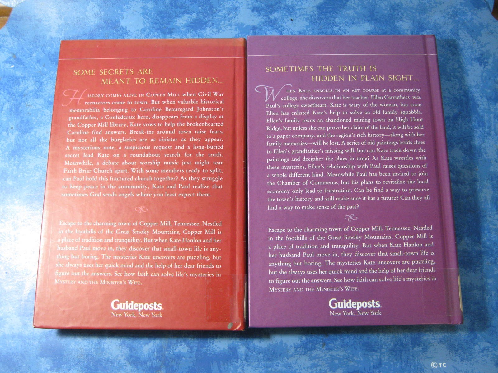 LOT OF 13 MYSTERY AND THE MINISTER&rsquo;S WIFE HC 2009 Guideposts VGC