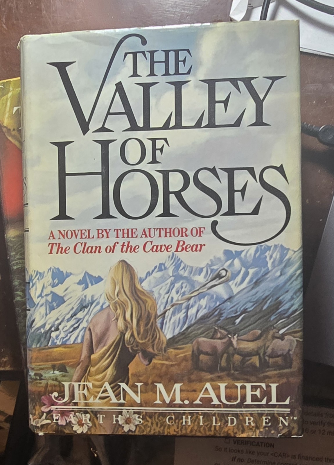 Jean Auel &lsquo;Earth&rsquo;s Children&rsquo; Lot Of First 4 Books HC DJ Clan Of The Cave Bear