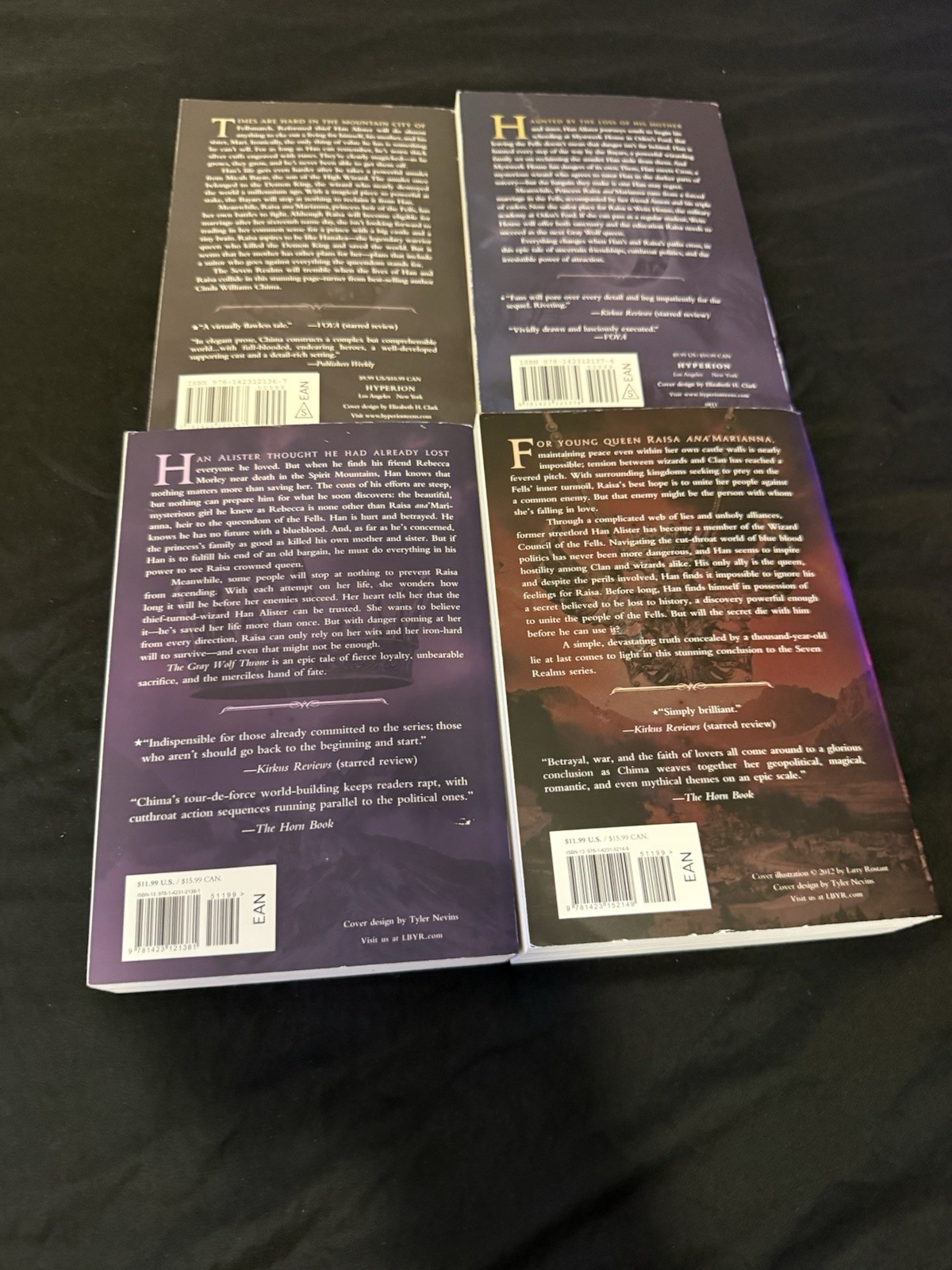 Seven Realms Series All 4 Books in Paperback