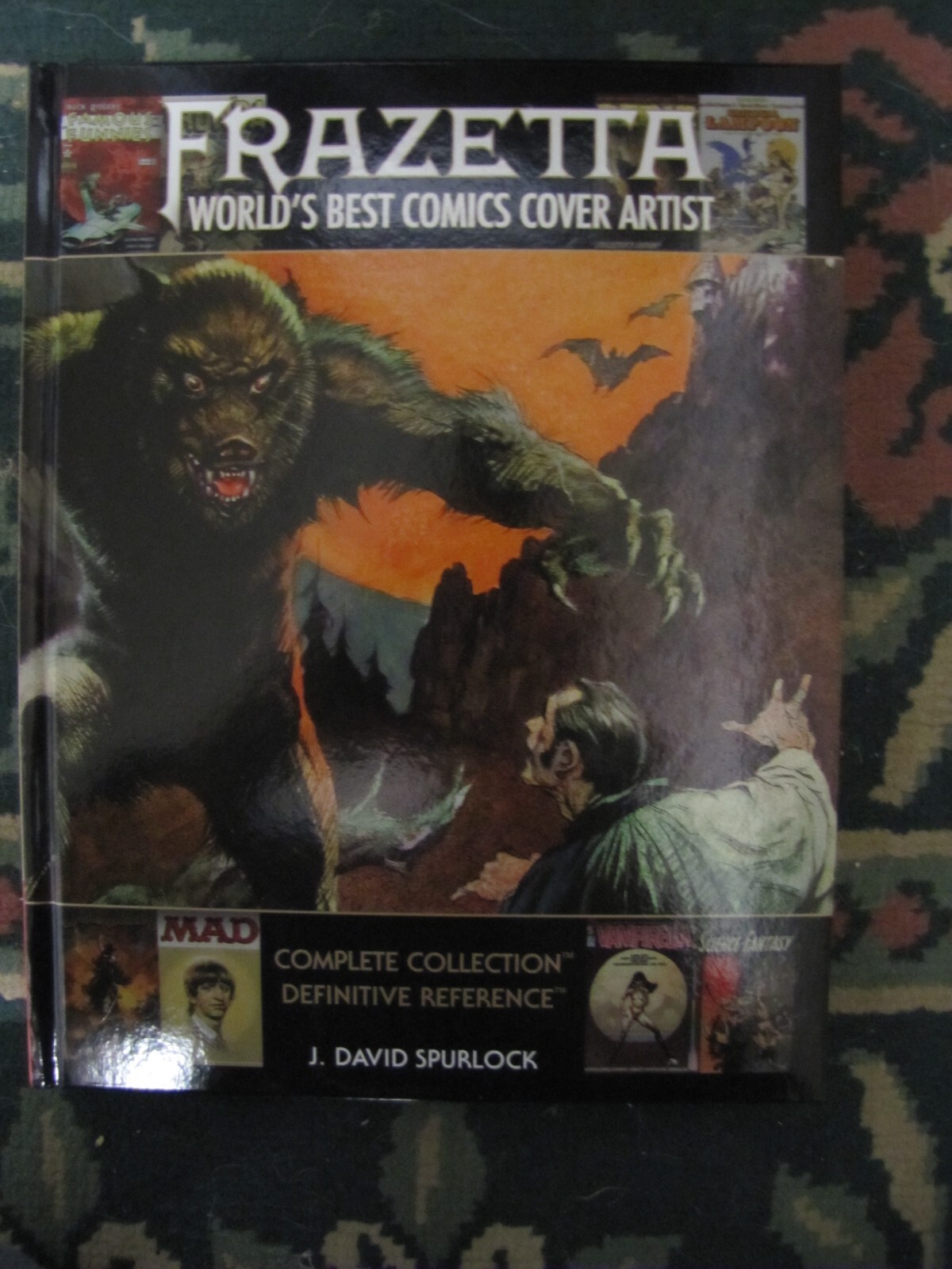 Frazetta-World&rsquo;s Best Comic Cover Artist Slipcased LTD edition w/ bonus 16 pages