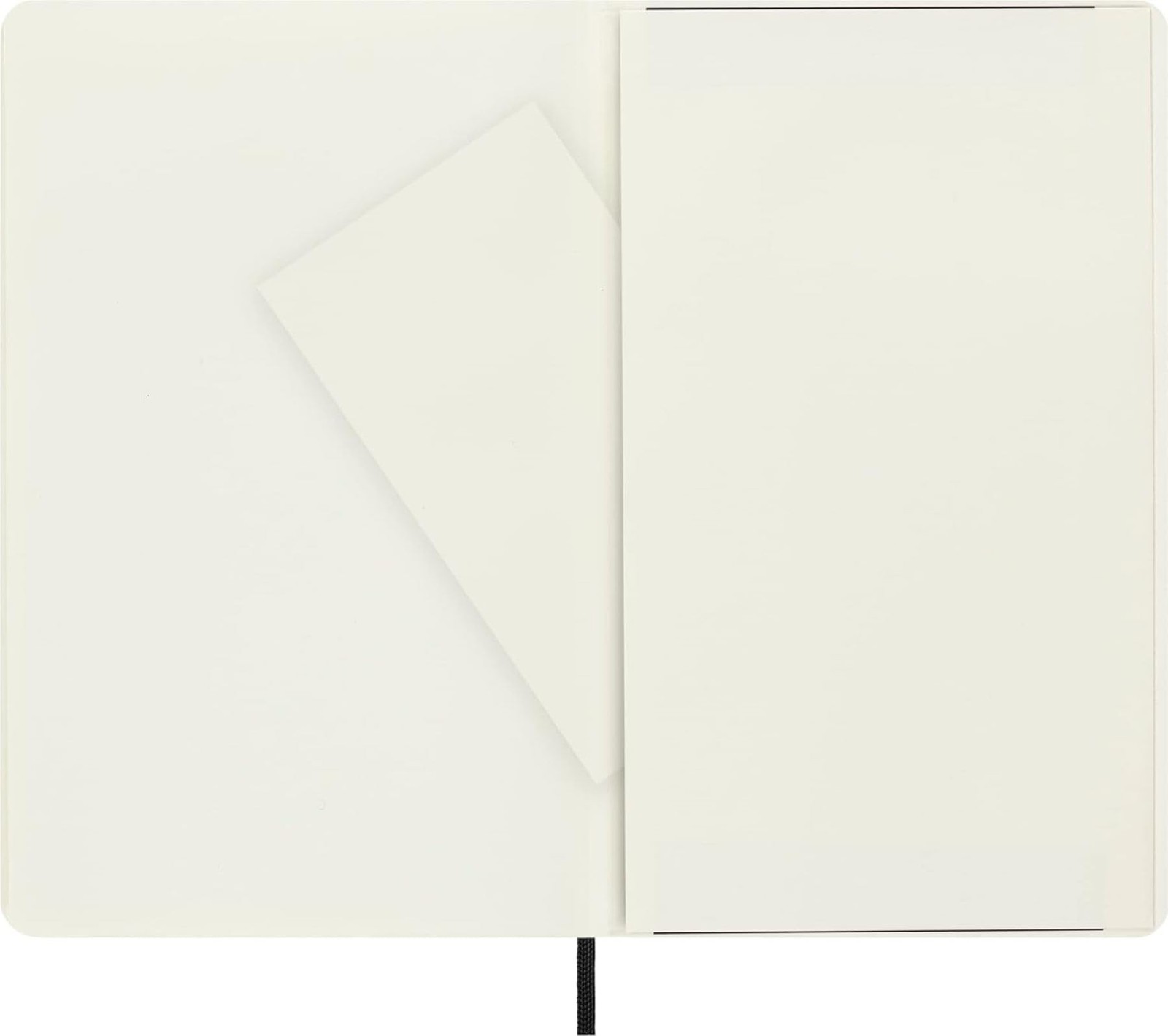 Moleskine Classic Notebook, Soft Cover, Large (5&Prime; x 8.25&Prime;) Plain/Blank, Black…