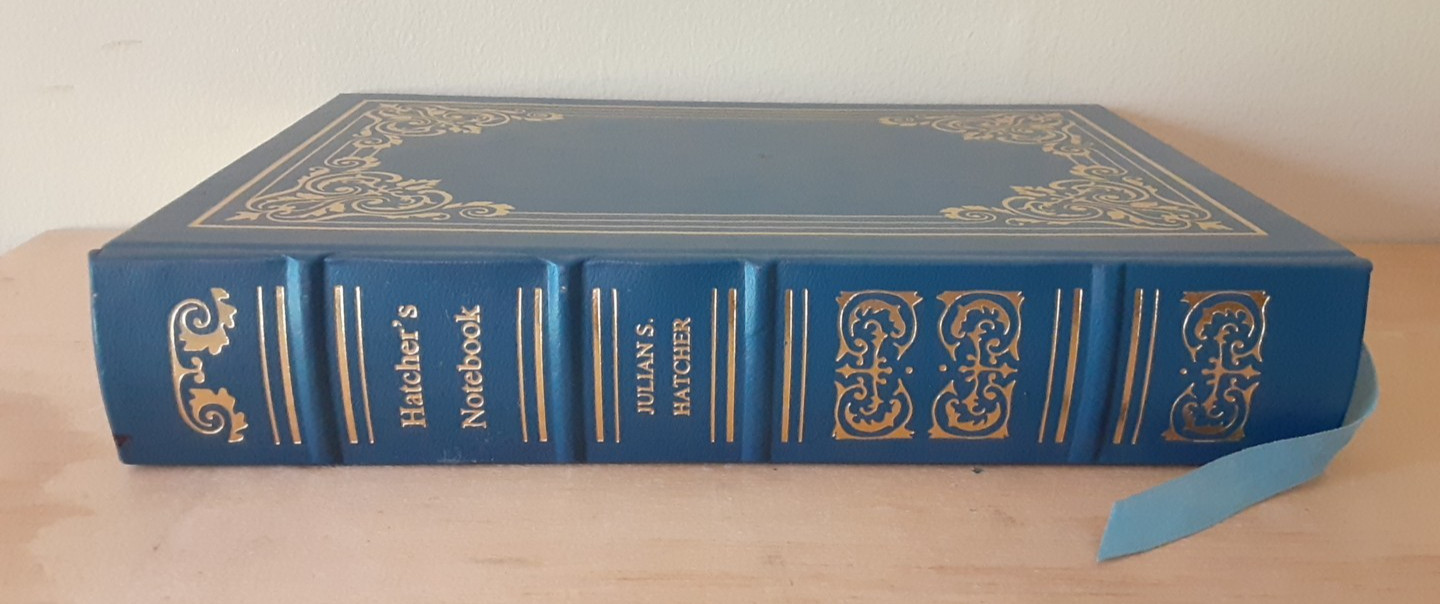 Hatcher&rsquo;s Notebook Julian S. Hatcher Hardback Book Odysseus Editions, Inc. 1996