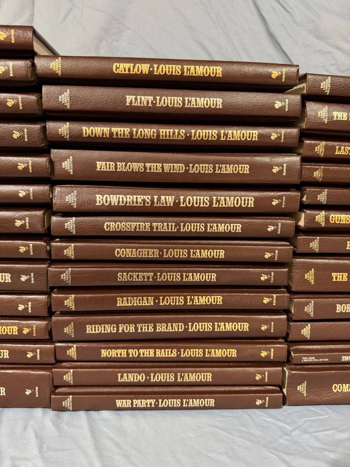Louis L&rsquo;Amour Leather Books Western (Choose Your Title)