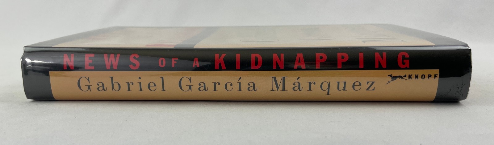 News of a Kidnapping, Gabriel García Márquez, 1997, 1st American Edition, HCDJ