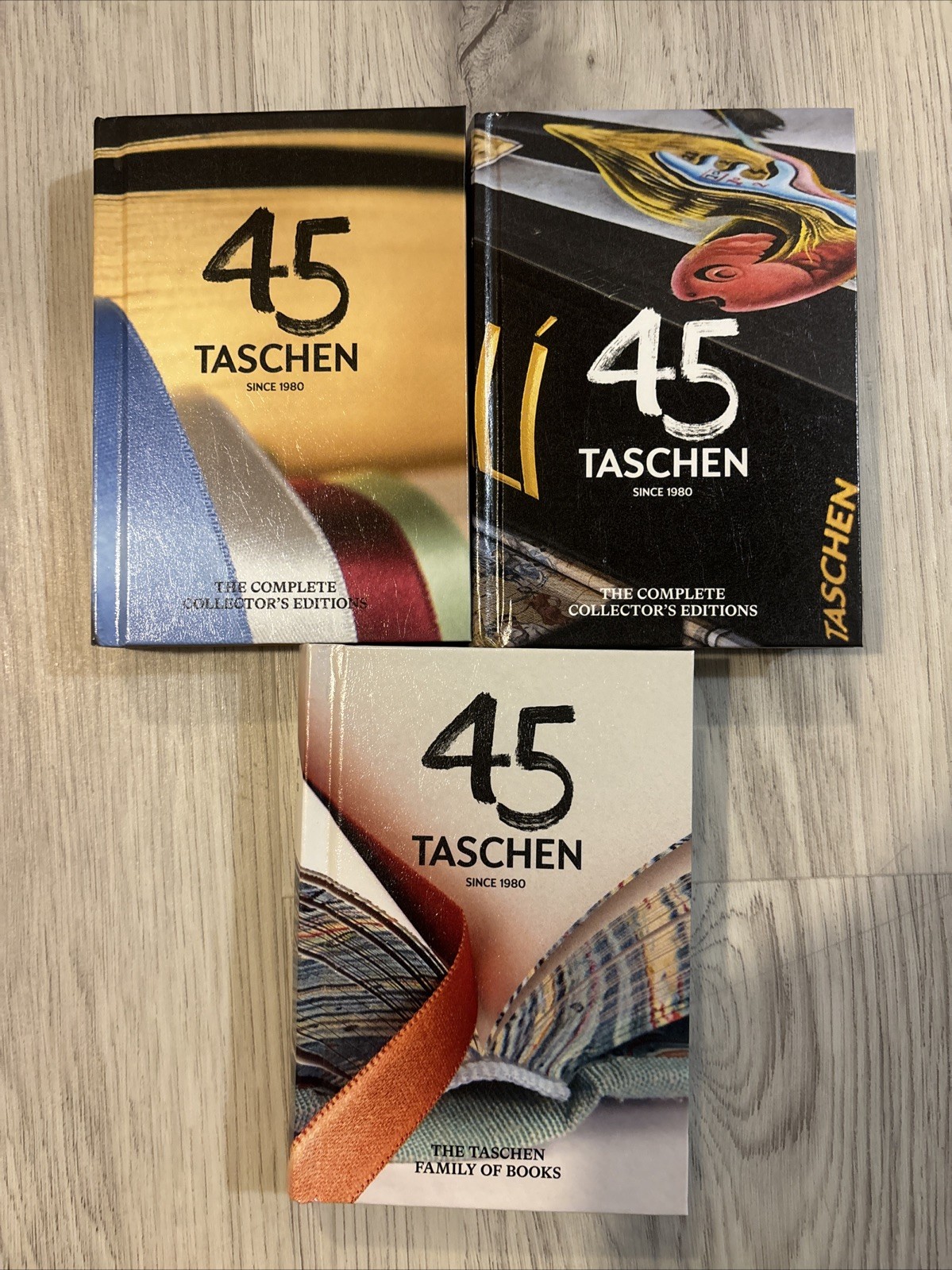 45 Years Taschen Family of Books & Complete Collector&rsquo;s Editions 1,2, lot of 3