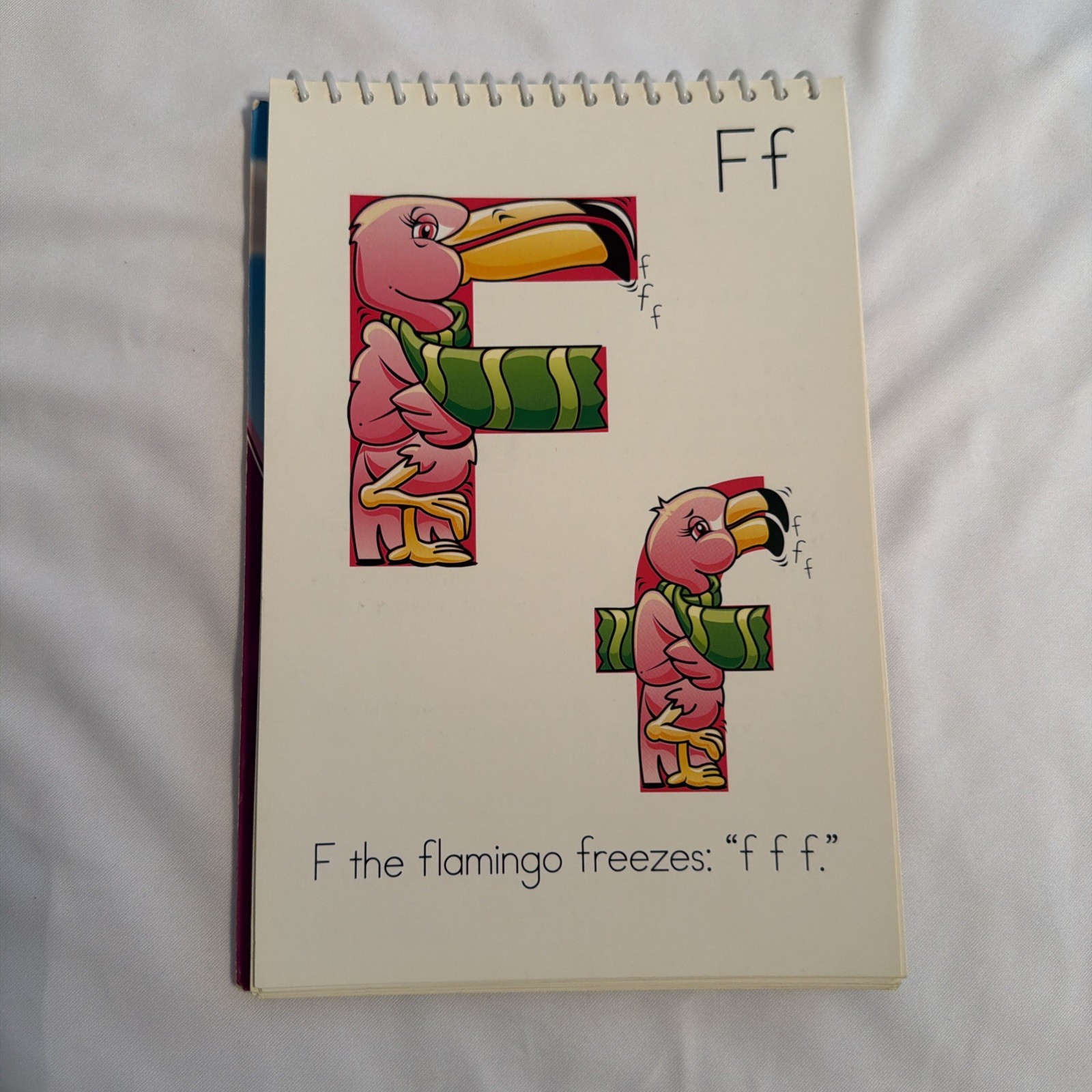 Amazing Action Alphabet Flip Chart- Use 3 Senses To Learn Letter Sounds By Kehl