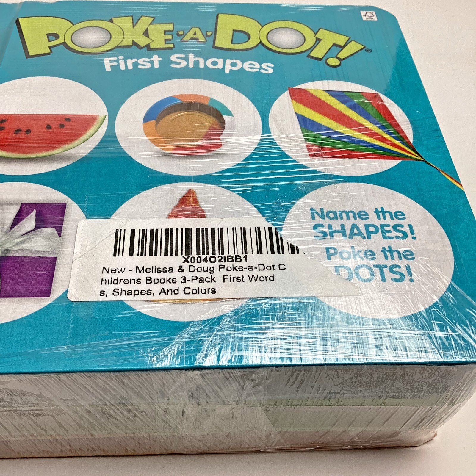 Melissa & Doug Poke A Dot, 3 Pack, 1st Words, Shapes & Colors