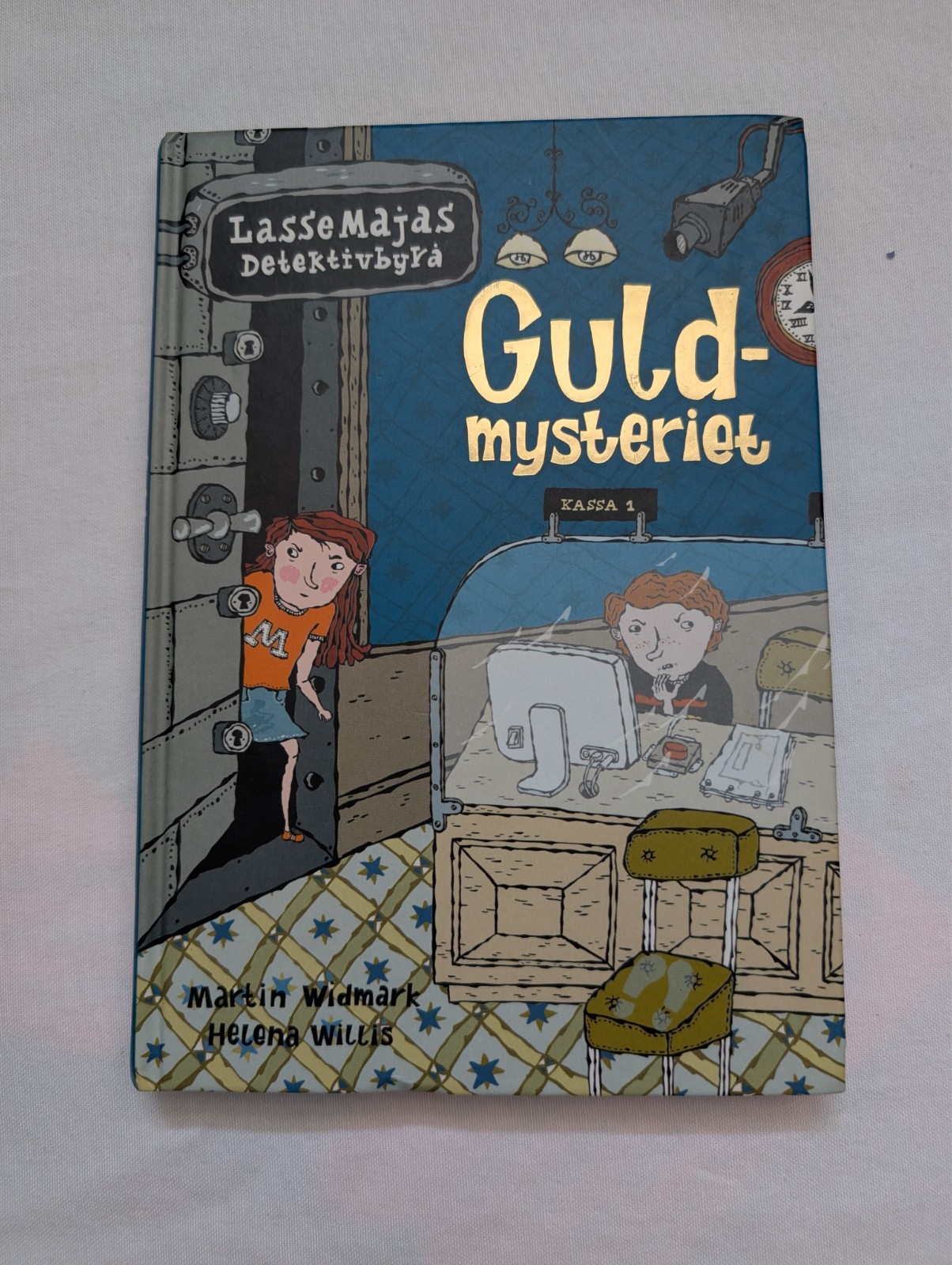 Lasse Maja&rsquo;s Detective Agency 8 Book Hardcover Lot in Swedish Svenska Widmark