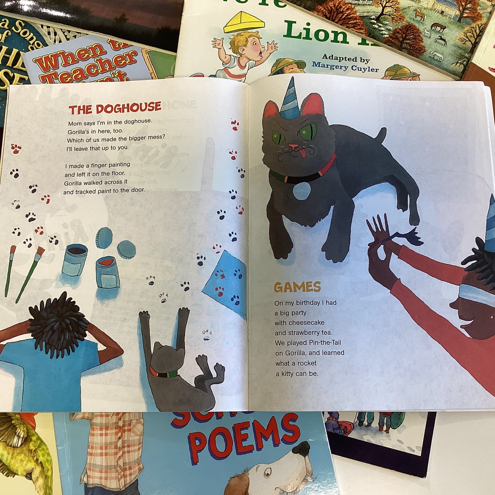 Poetry Poems Rhymes Children&rsquo;s Random Preschool Daycare Classroom 20 Book Lot