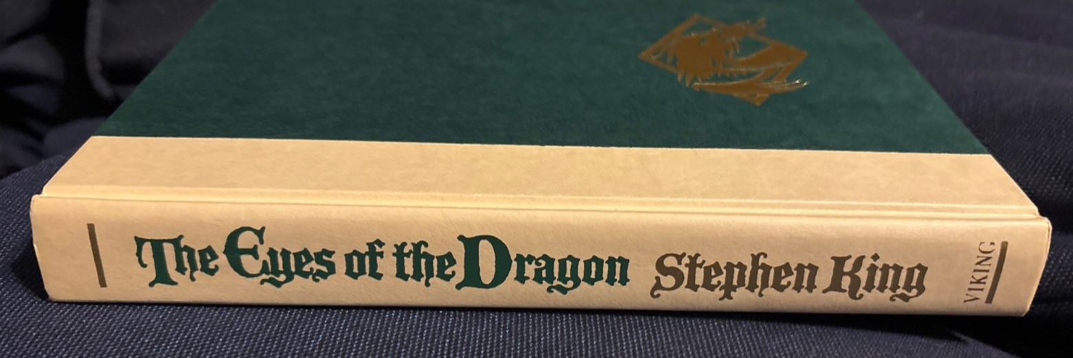 Stephen King – The Eyes Of The Dragon 1987 1st EDITION 1st PRINT Hardcover w/ dj
