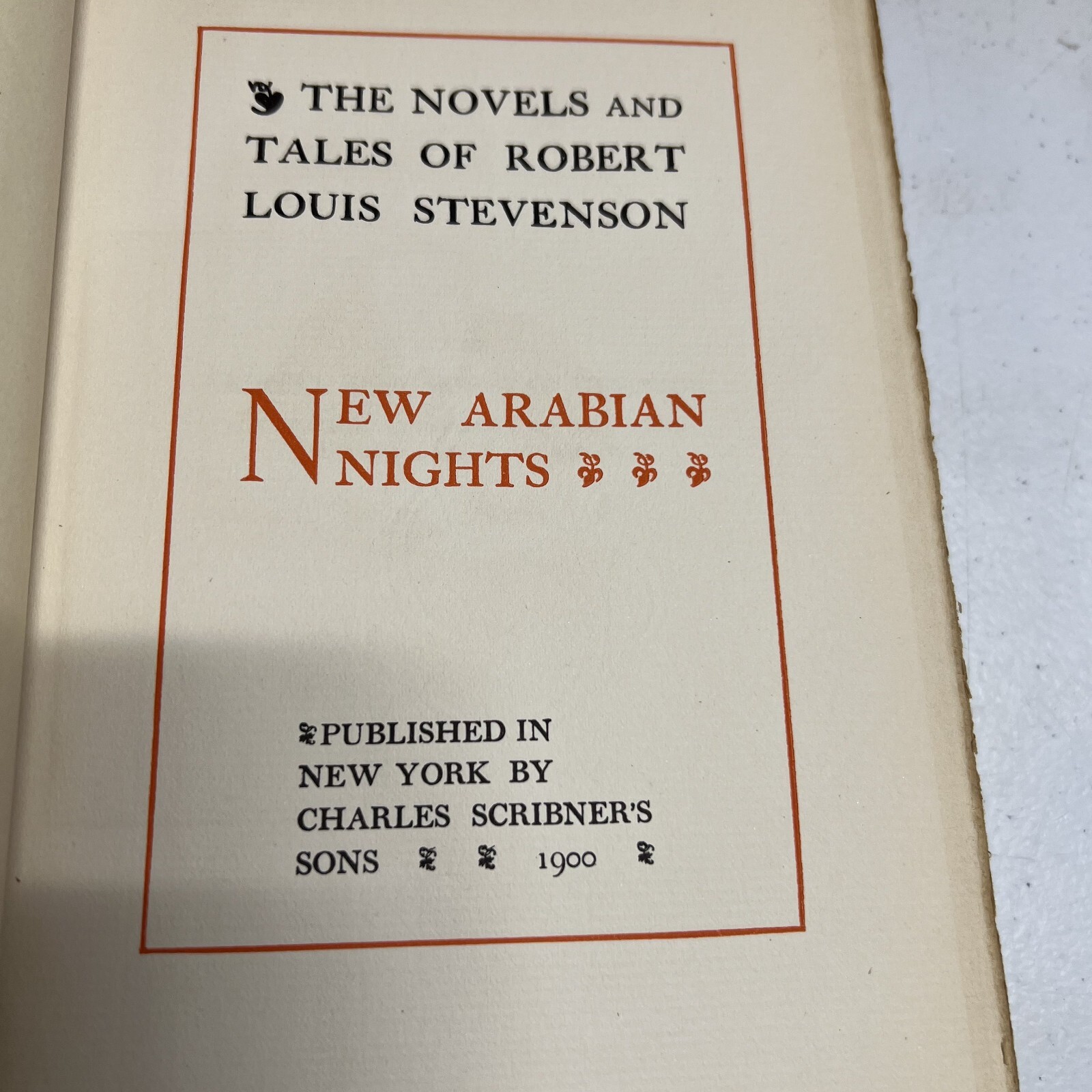 Robert Louis Stevenson works Volumes 1 & 3-26 (1900) Charles Scribner&rsquo;s Sons HC