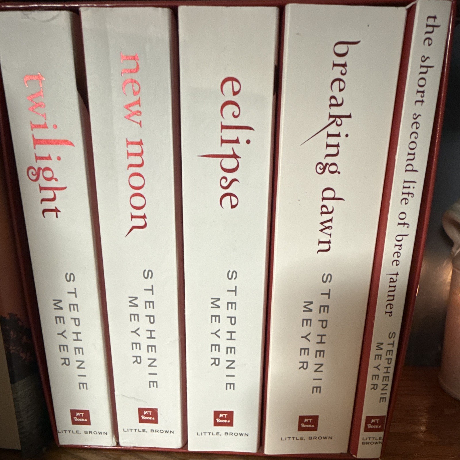 Stephenie Meyer Twilight Saga White Collection Box Set Limited Collector&rsquo;s Ed