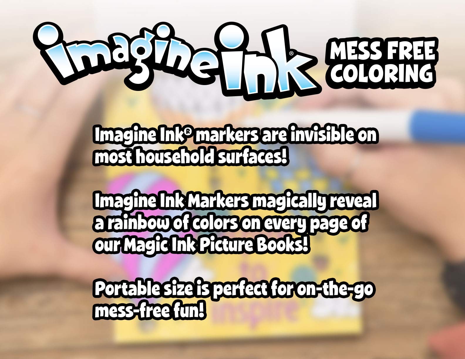 Nickelodeon Blue&rsquo;s Clues and You 16-Page Imagine Ink Coloring B Toy
