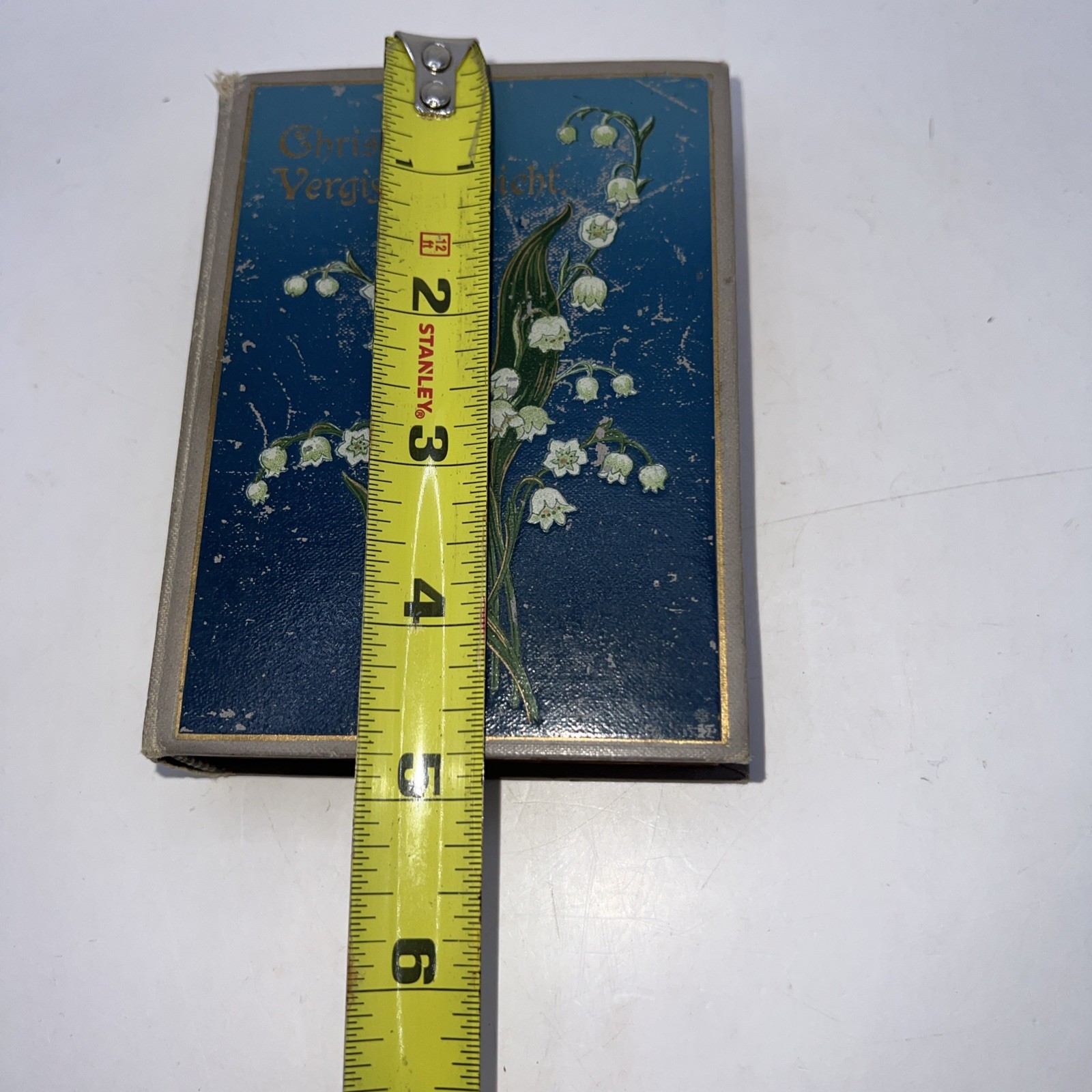 Vintage Forget Me Not German Prayer Book « Christliches Vergissmeinnicht »