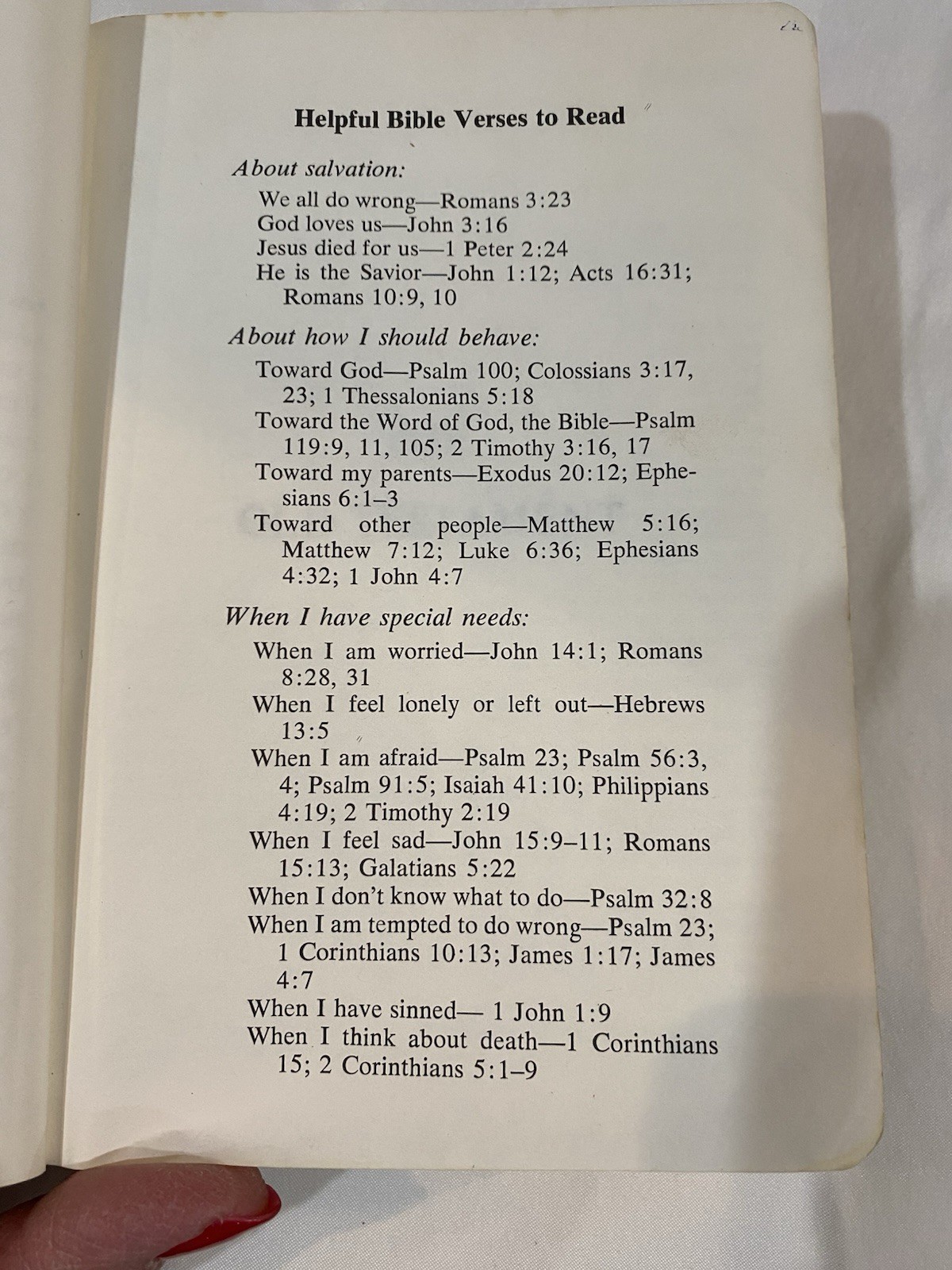 The Children&rsquo;s Living Bible Illustrated Hardcover Vintage Tyndale